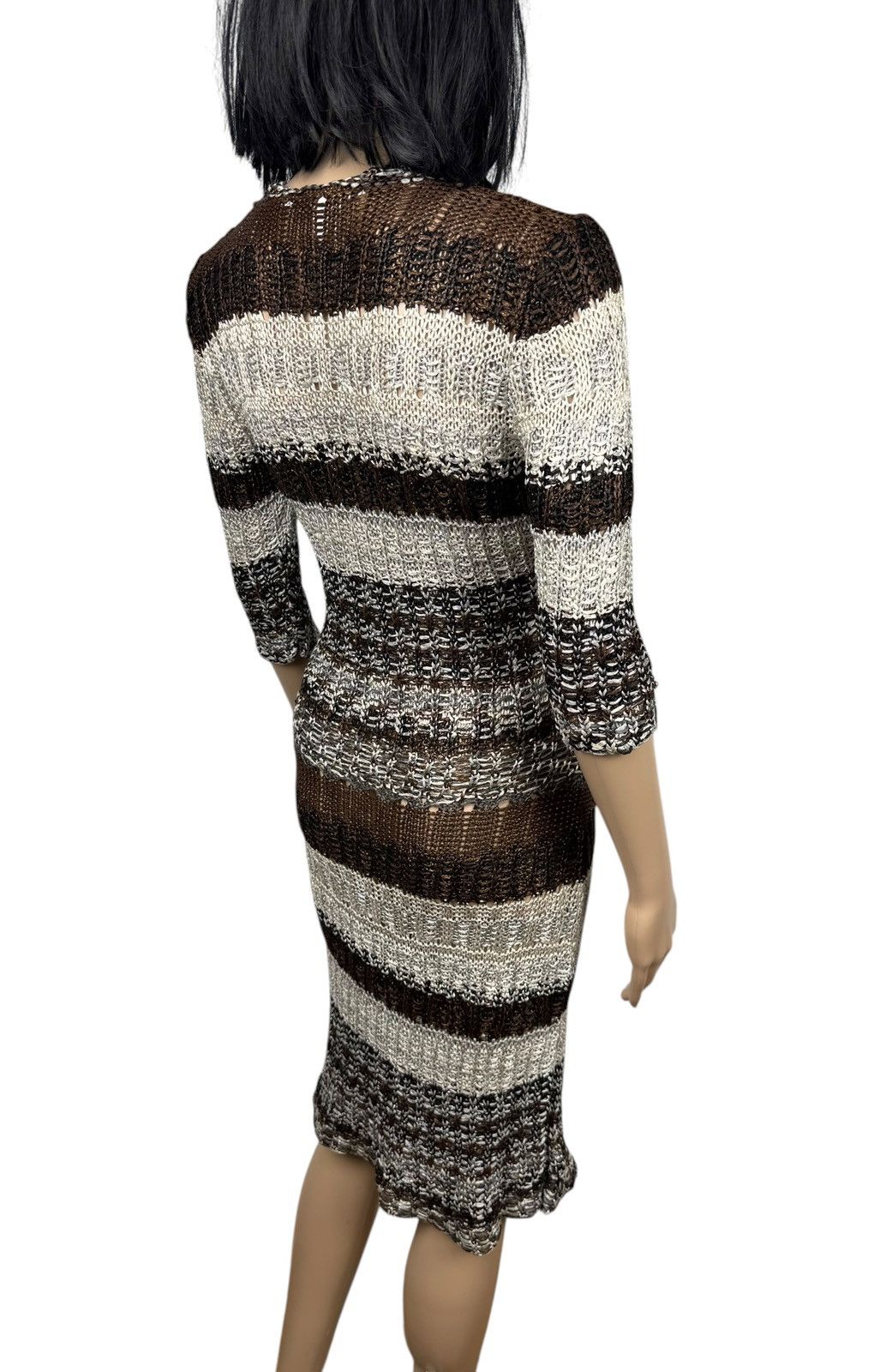 Oscar De La Renta Oscar De La Renta Silk Knit Dress Bodycon size 8 Size S / US 4 / IT 40 - 8 Thumbnail