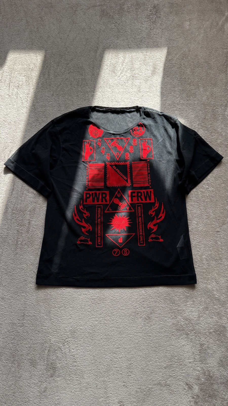 Diesel Diesel Layer Mesh Y2K Tee Archive Grunge Punk Size US S / EU 44-46 / 1 - 1 Thumbnail