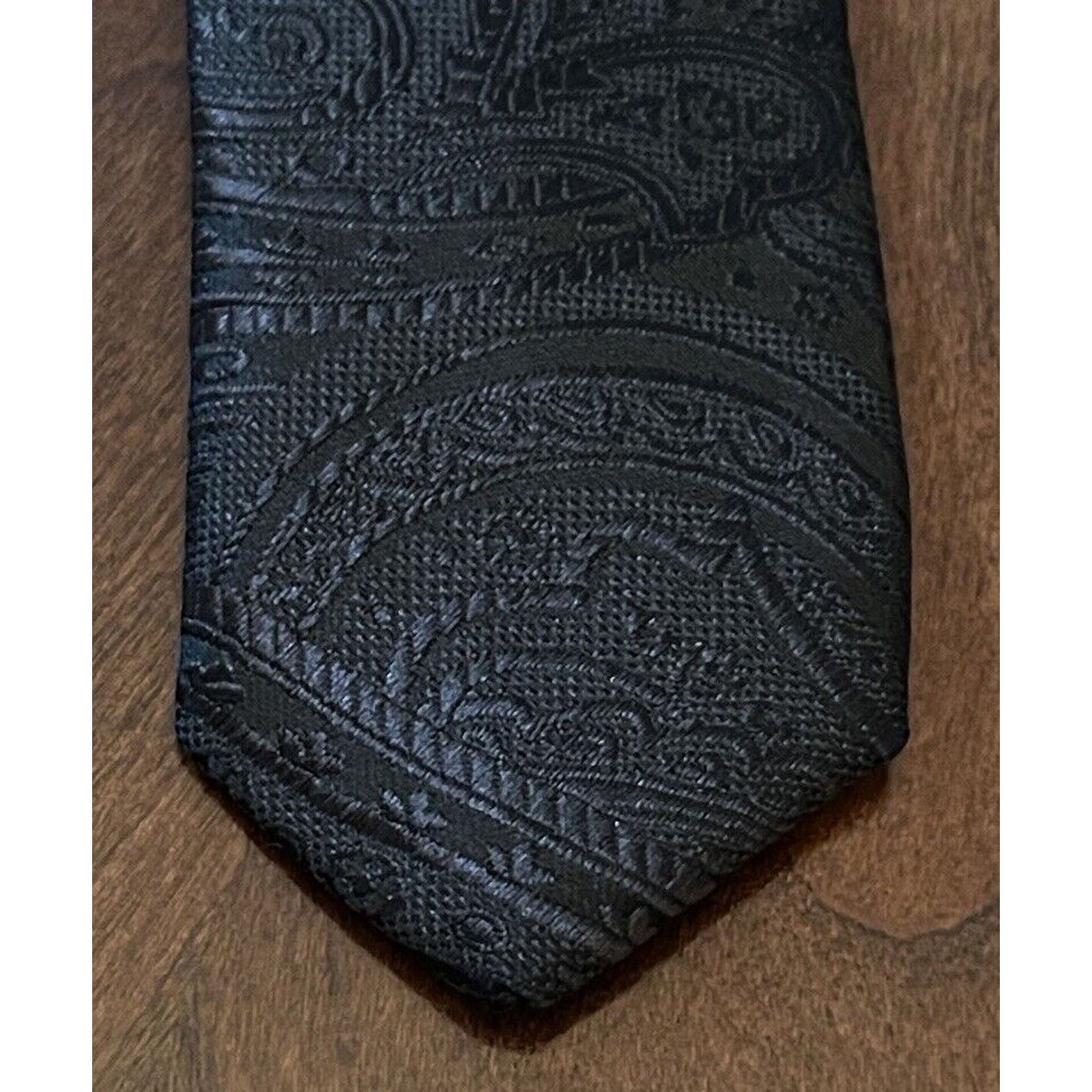 Pierre Cardin Pierre Cardin Black Hand Made 100% Polyester Made In China Size ONE SIZE - 6 Thumbnail
