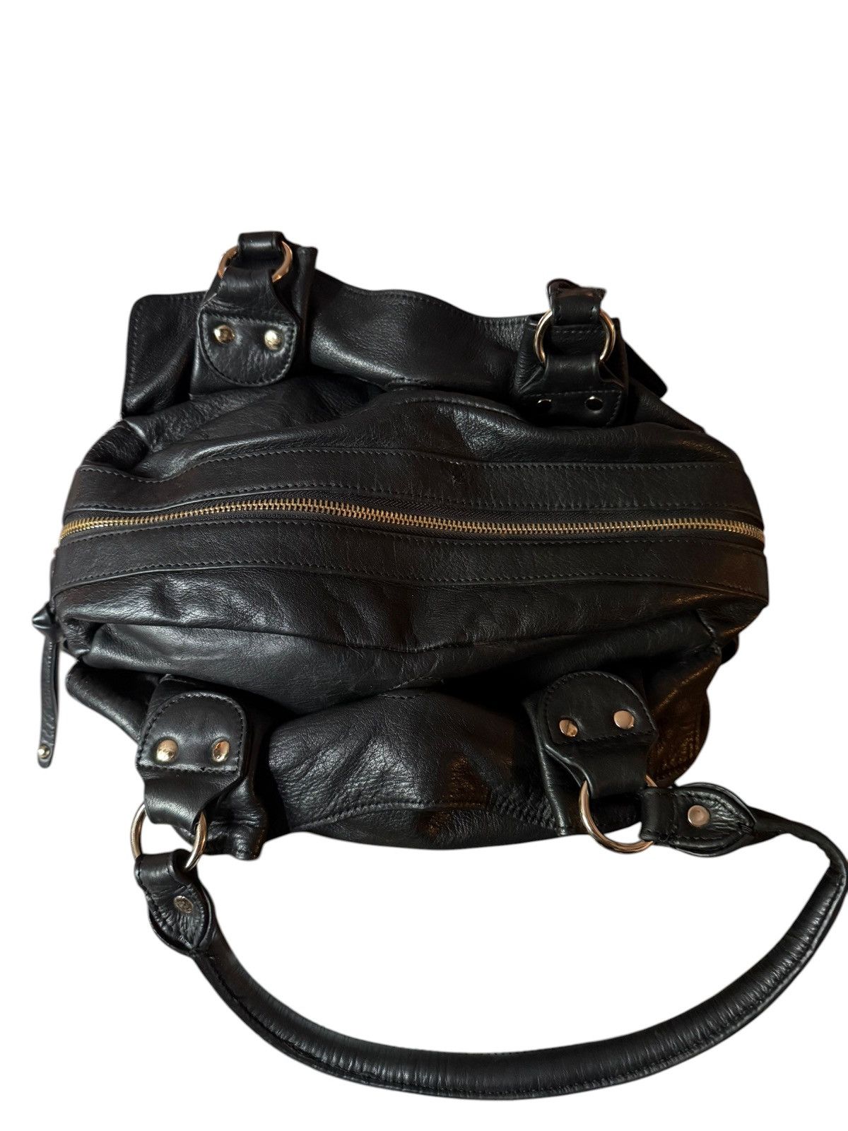 Guess Guess by Marciano black leather studded detail satchel bag Size ONE SIZE - 5 Thumbnail