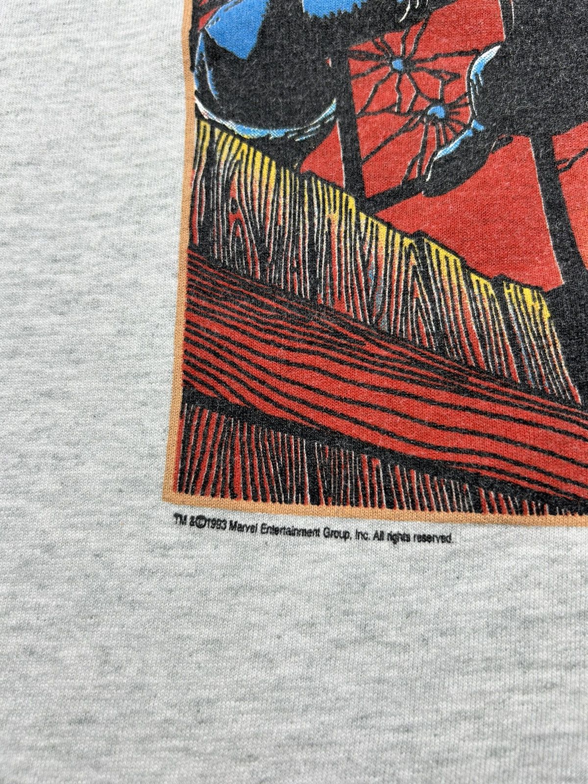 Marvel Comics RARE! 1993 Punisher Big Print Marvel Comics T-Shirt Size US L / EU 52-54 / 3 - 9 Thumbnail