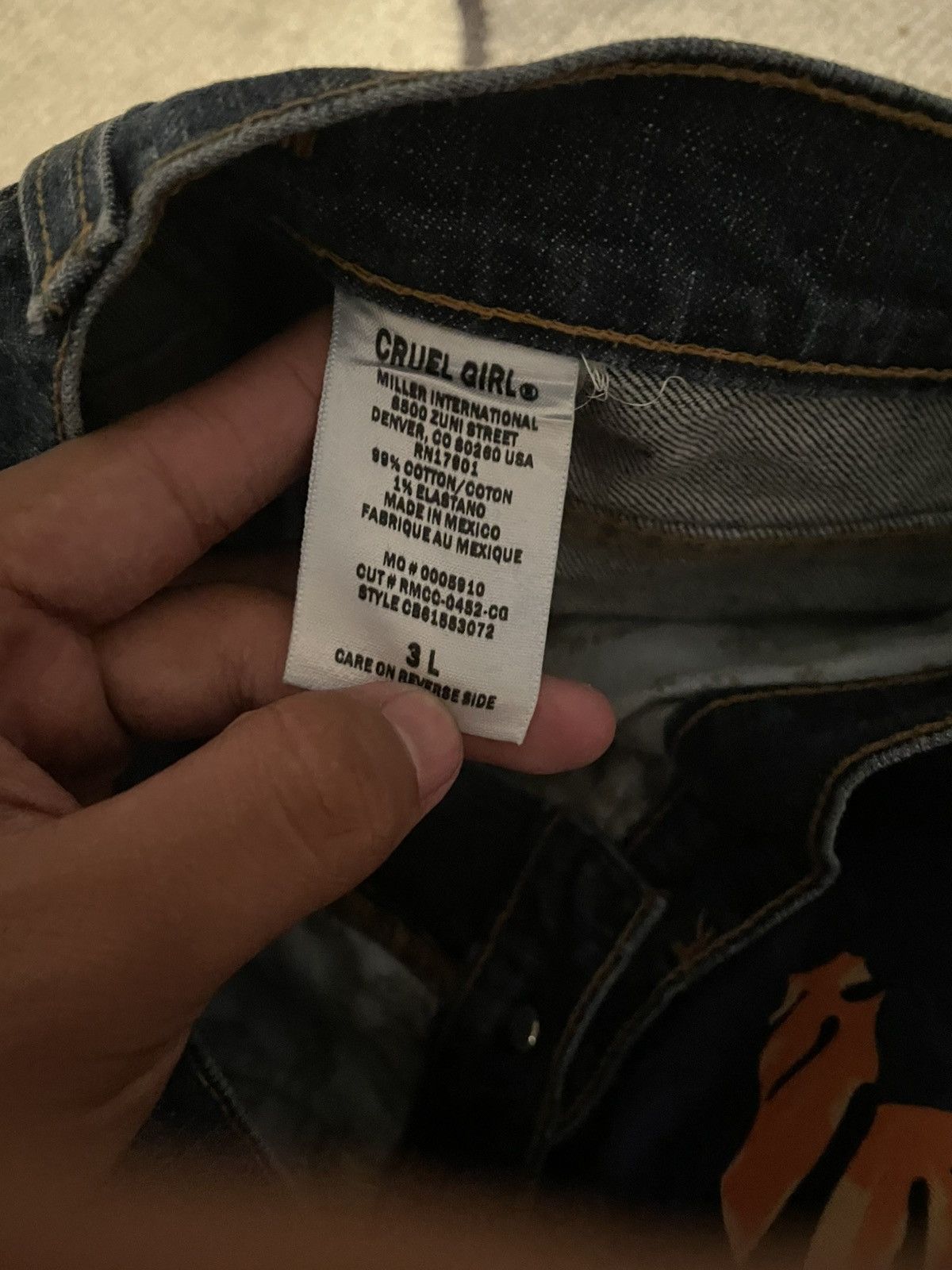 Levi's × Tornado Mart × Vintage slim fit y2k flared jeans Size 26" / US 2 / IT 38 - 5 Thumbnail