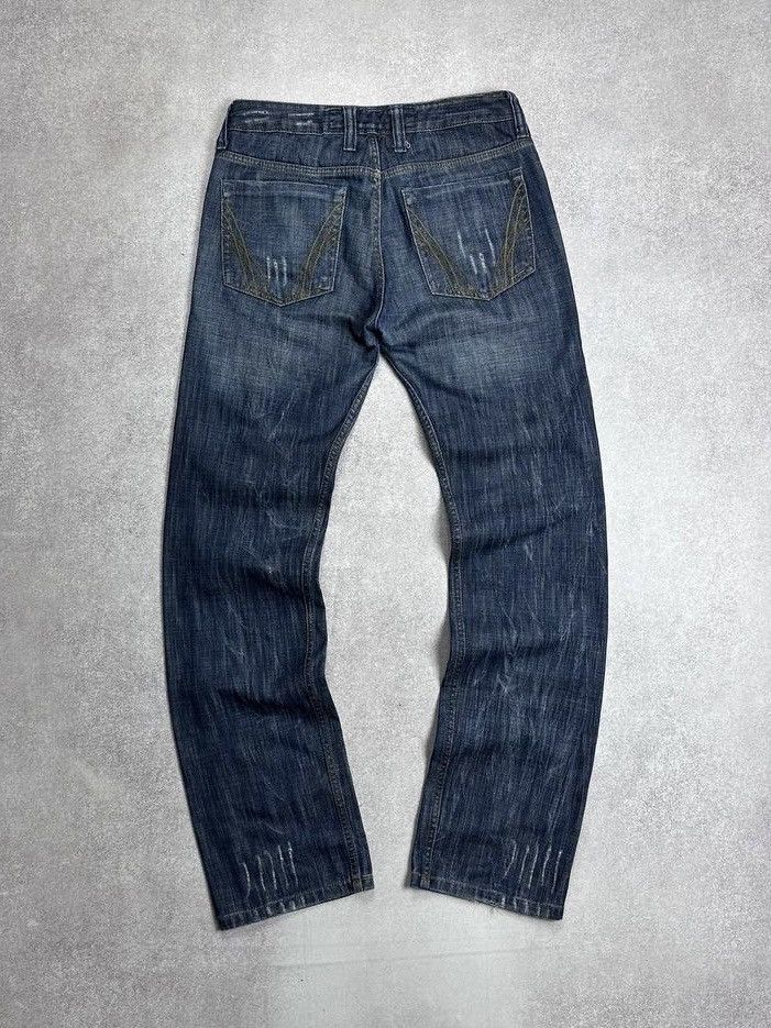 Dolce & Gabbana Vintage Dolce&Gabbaba Flared Y2K Avantgarde Jeans 32 Size US 32 / EU 48 - 2 Thumbnail