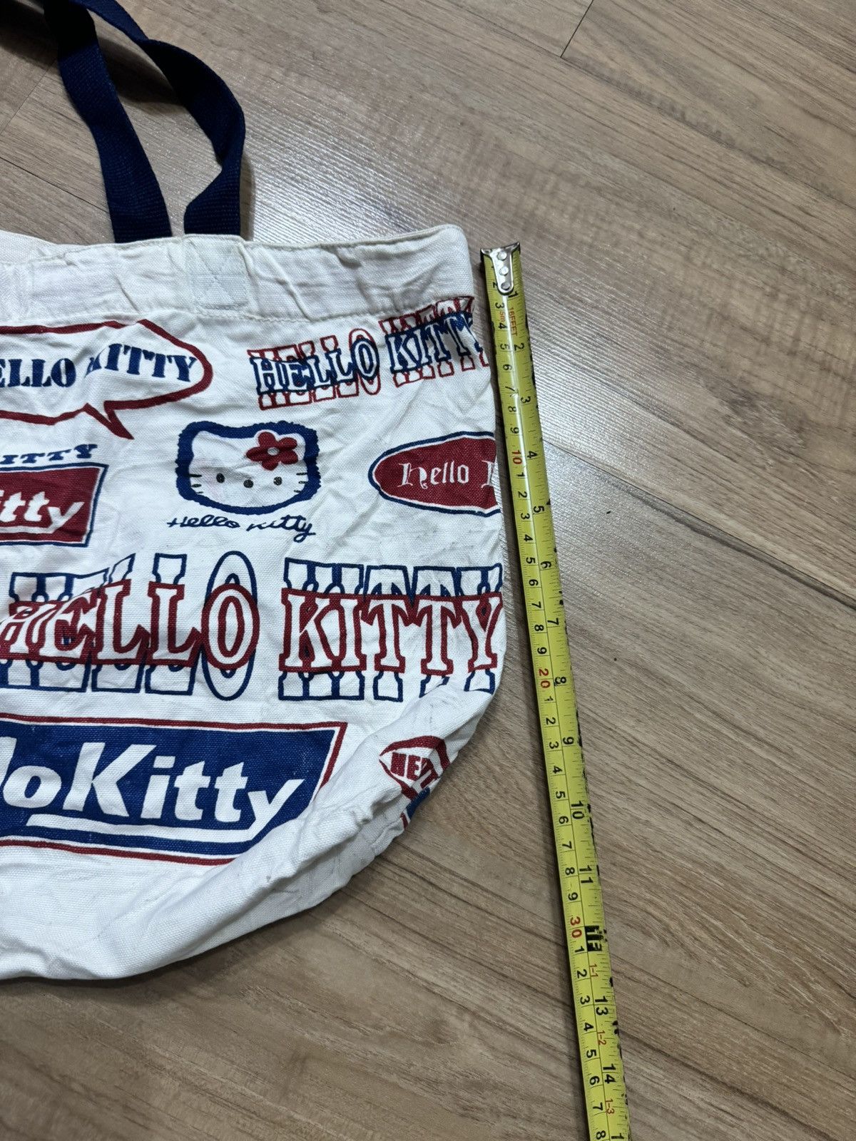 Hysteric Glamour × Japanese Brand VINTAGE HELLO KITTY HYSTERIC STYLE TOTE BAG Size ONE SIZE - 3 Thumbnail