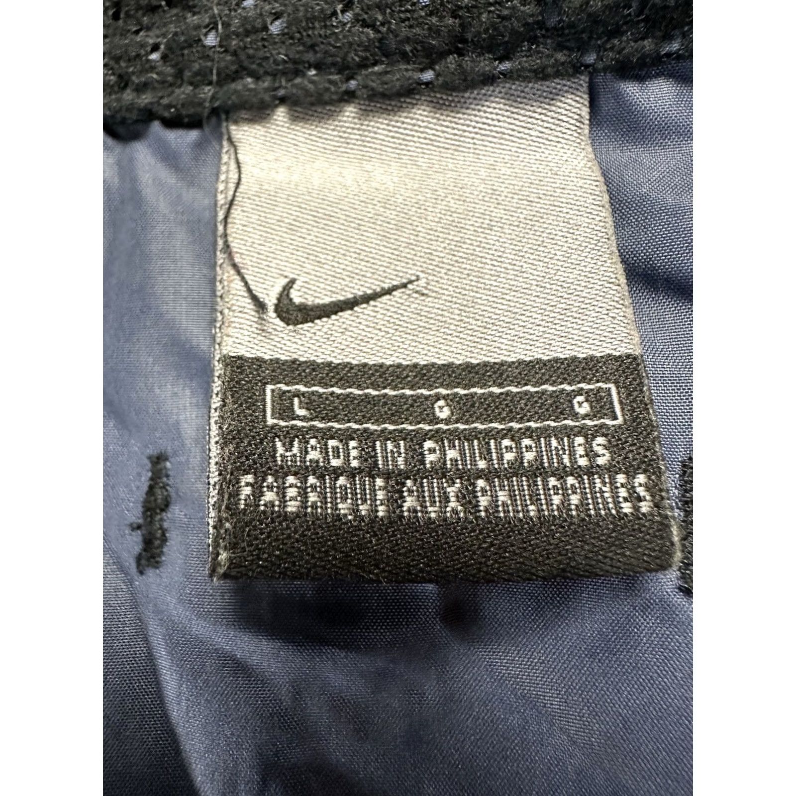 Nike VINTAGE Nike Anorak Jacket Mens Large Navy Y2K Swoosh Hooded Fleece Pullover Size US L / EU 52-54 / 3 - 6 Thumbnail