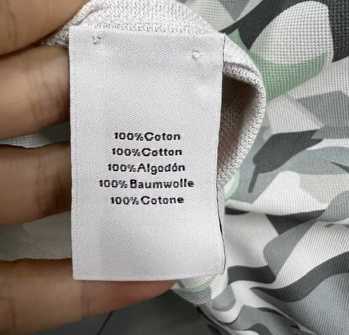Hermes Hermès Aqua Camouflage Short-sleeve Polo Shirt J41 Size US XL / EU 56 / 4 - 3 Thumbnail