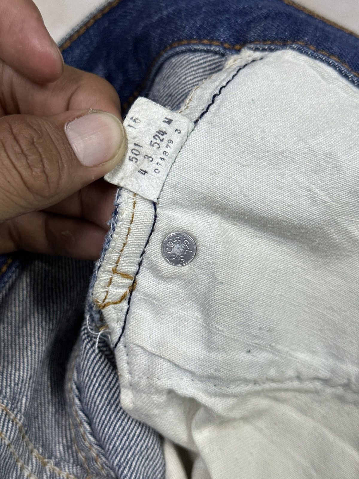 Levi's Vintage Levis 501 Redline 🎌💥 Size US 30 / EU 46 - 10 Thumbnail
