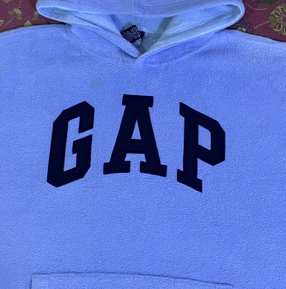 Gap GAP Big Logo Faded Color Fleece Hoodie Size US L / EU 52-54 / 3 - 3 Thumbnail