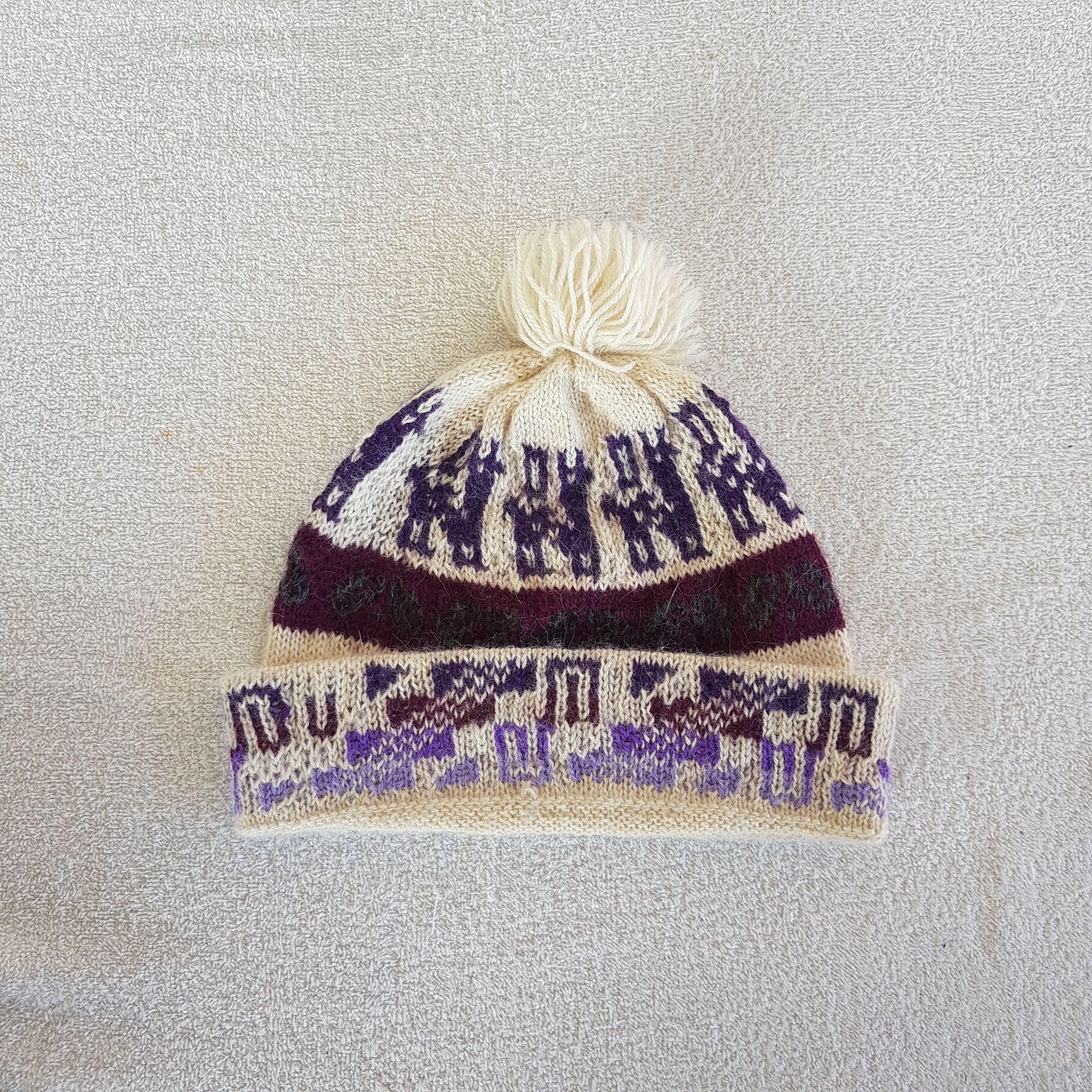 Japanese Brand Vintage Japanese Ski Beanie Ribbed Knit Snow Caps Hats. Size ONE SIZE - 1 Thumbnail