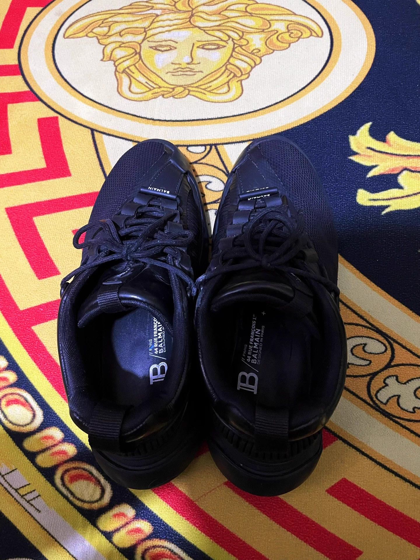 Balmain BALMAIN B-Runner Runway Leather Low-Top 95 New 42 Size US 9 / EU 42 - 4 Thumbnail