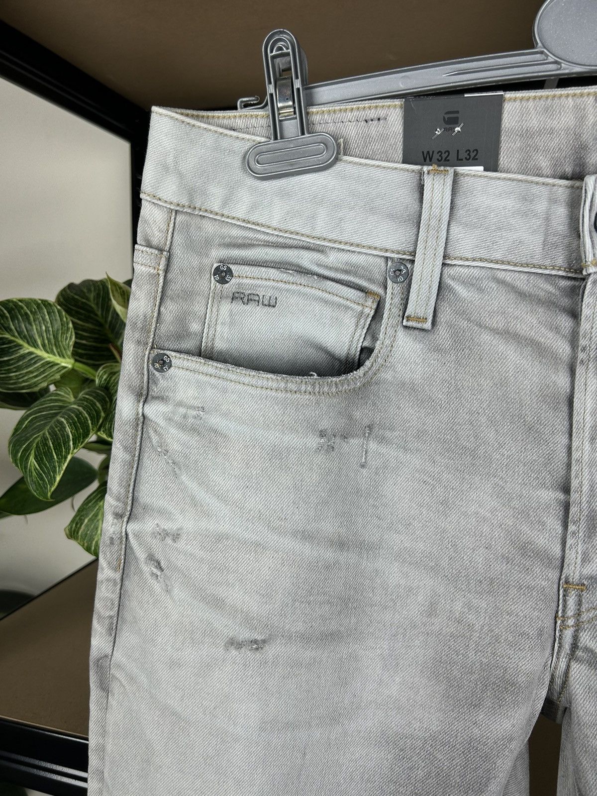 G-Star G Star Raw 3301 Exclusive Denim Pants Jeans Stretch Size US 32 / EU 48 - 2 Thumbnail