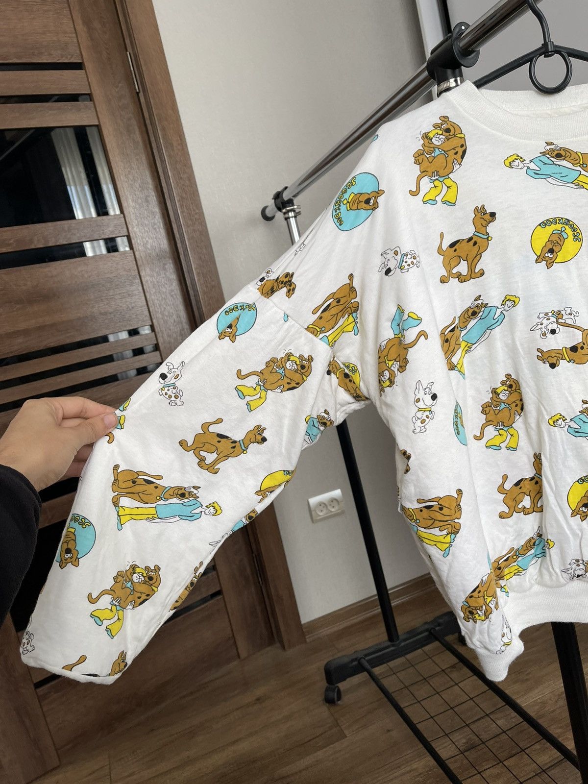 Vintage 1986 Scooby Doo Hanna Barbera Vintage Reversible Sweatshirt Size US M / EU 48-50 / 2 - 7 Thumbnail