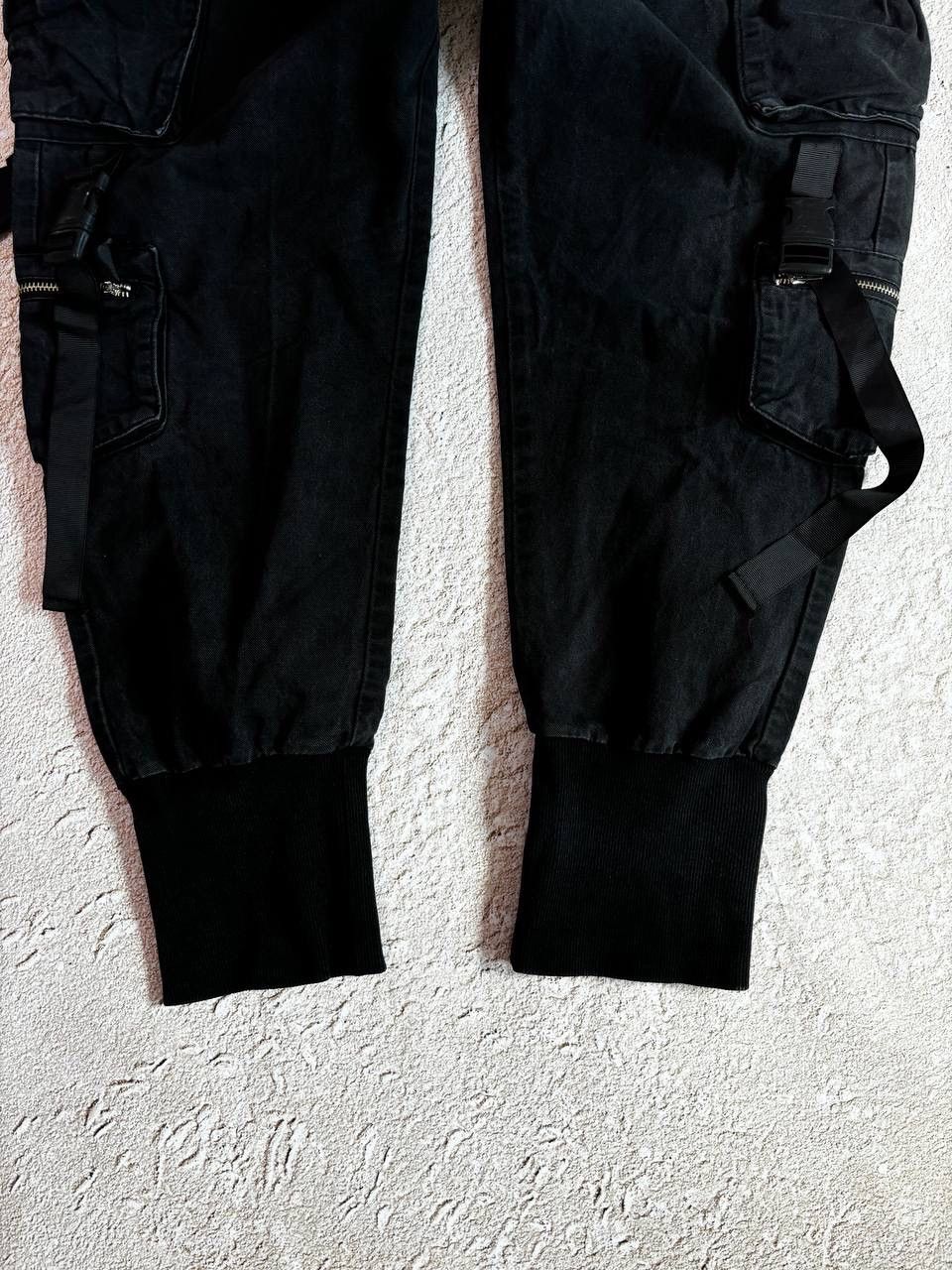 Japanese Brand Cargo Dirty pants Faded Crash denim thrashed y2k distressed Size US 32 / EU 48 - 5 Thumbnail