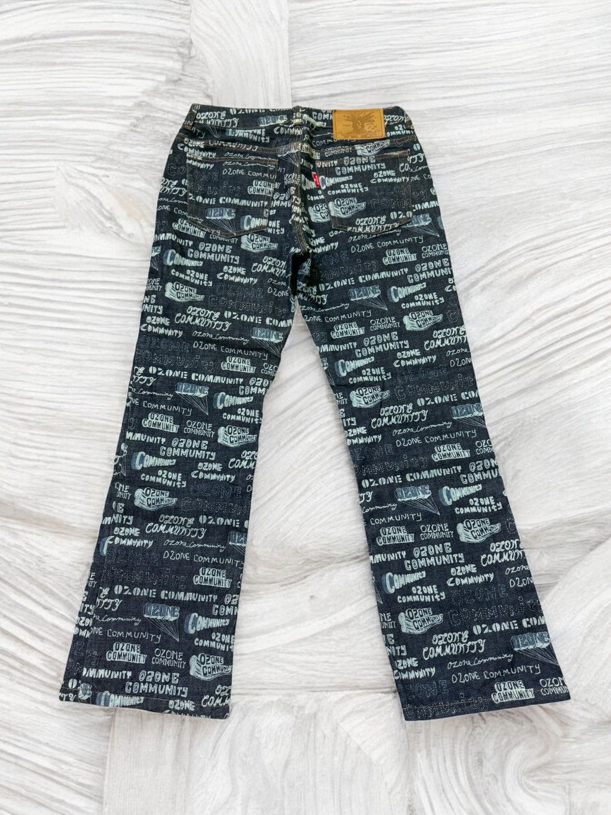 Japanese Brand × Vintage Flared OZONE COMMUNITY Overpinted Hysteric Glamour Style Size US 27 - 2 Thumbnail
