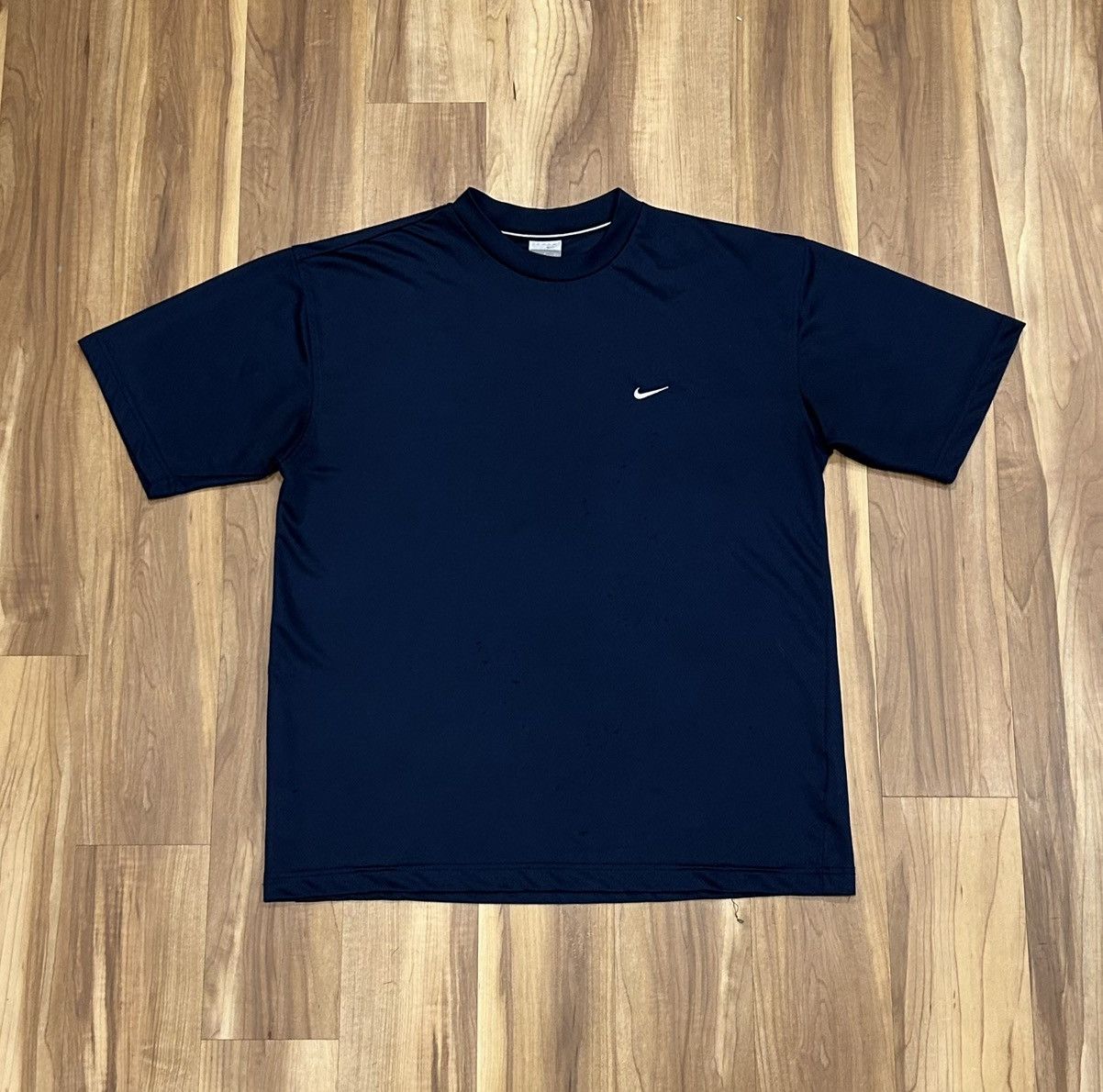 Nike Y2K Nike Navy Blue Fri Fit Tee Size US L / EU 52-54 / 3 - 1 Thumbnail