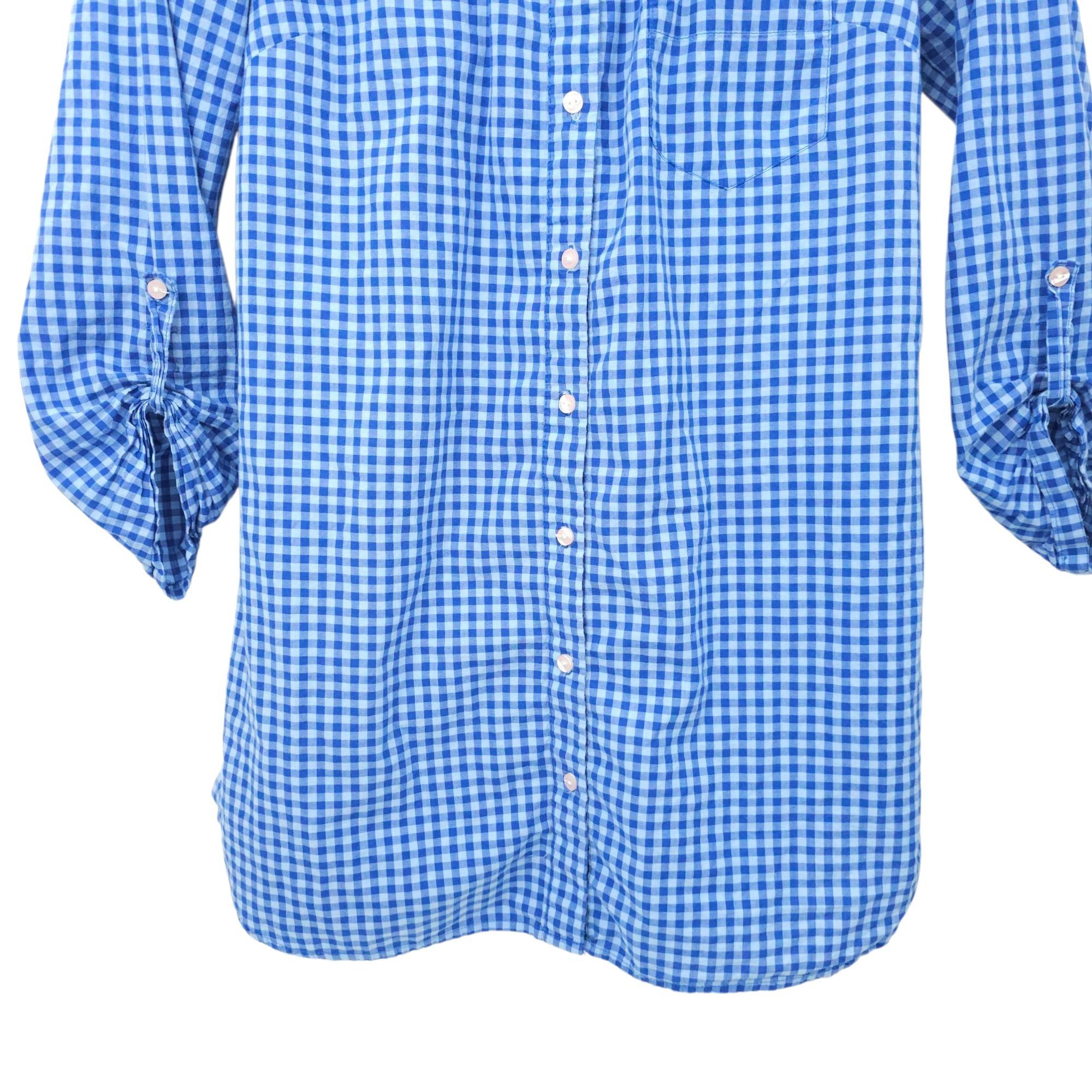 Victoria's Secret Victorias Secret Button Front Sleep Shirt Womens S Blue Size S / US 4 / IT 40 - 11 Thumbnail