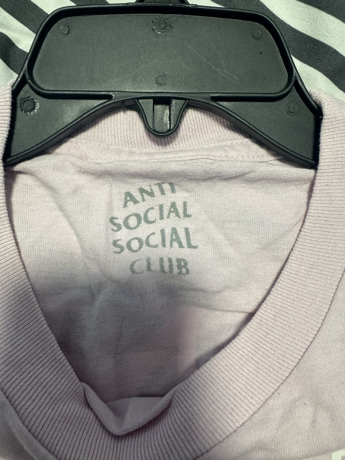 Anti Social Social Club Anti Social Social Club Pink Tshirt Size US M / EU 48-50 / 2 - 3 Thumbnail