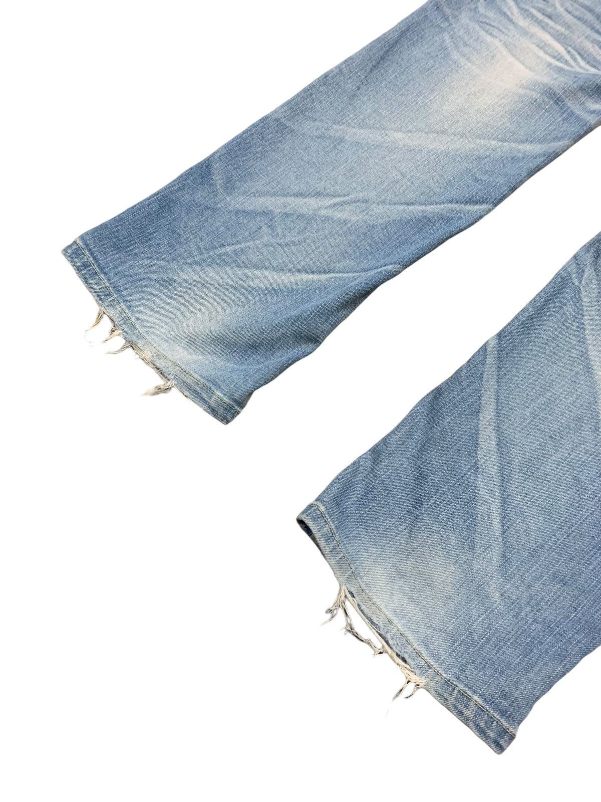 20471120 × If Six Was Nine × Japanese Brand Arix Constructed Distressed Denim Pants (AC13) Size US 34 / EU 50 - 9 Thumbnail