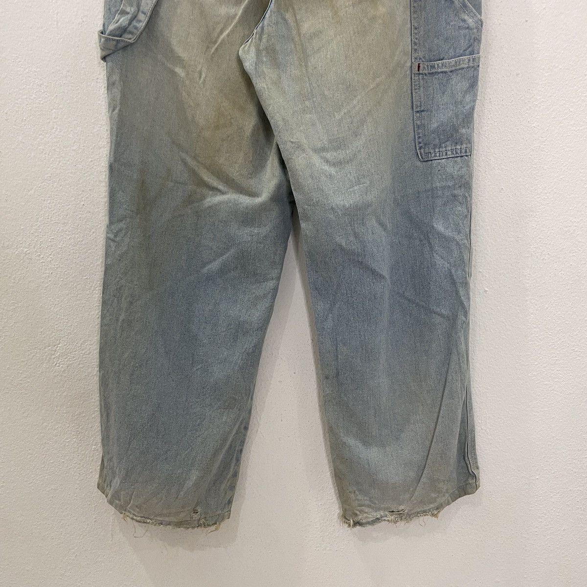 Japanese Brand Vintage Bee Bell Workwear Denim Jeans Size US 31 - 10 Thumbnail