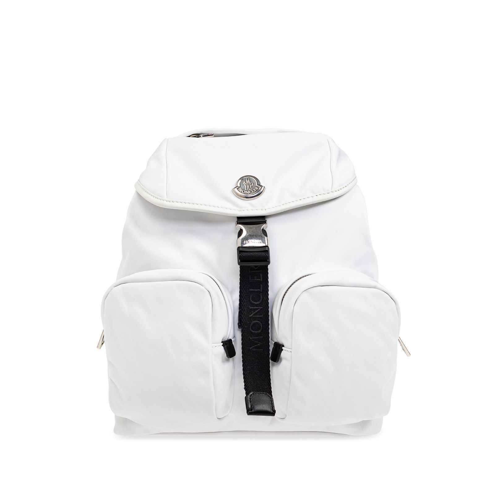 Moncler MONCLER Applique White Backpack Bag New Size ONE SIZE - 1 Thumbnail