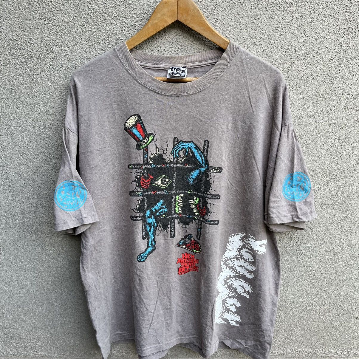 Hex Antistyle Vintage HEX ANTISTYLE artwork tee skateboards Size US XL / EU 56 / 4 - 2 Thumbnail