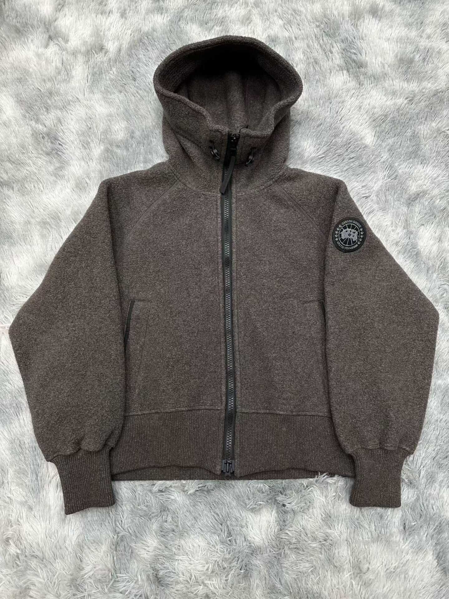Canada Goose Canada Goose Black Label Wool Fleece Flight Jacket Size US M / EU 48-50 / 2 - 1 Thumbnail