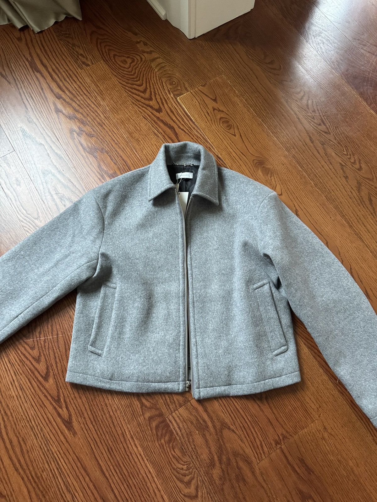 JOHN ELLIOTT◆アメリカ製/パーカー/2/コットン/グレー/無地/2920900003 JOHN ELLIOTT ジョンエリオット パーカー L 青 【古着】【中古