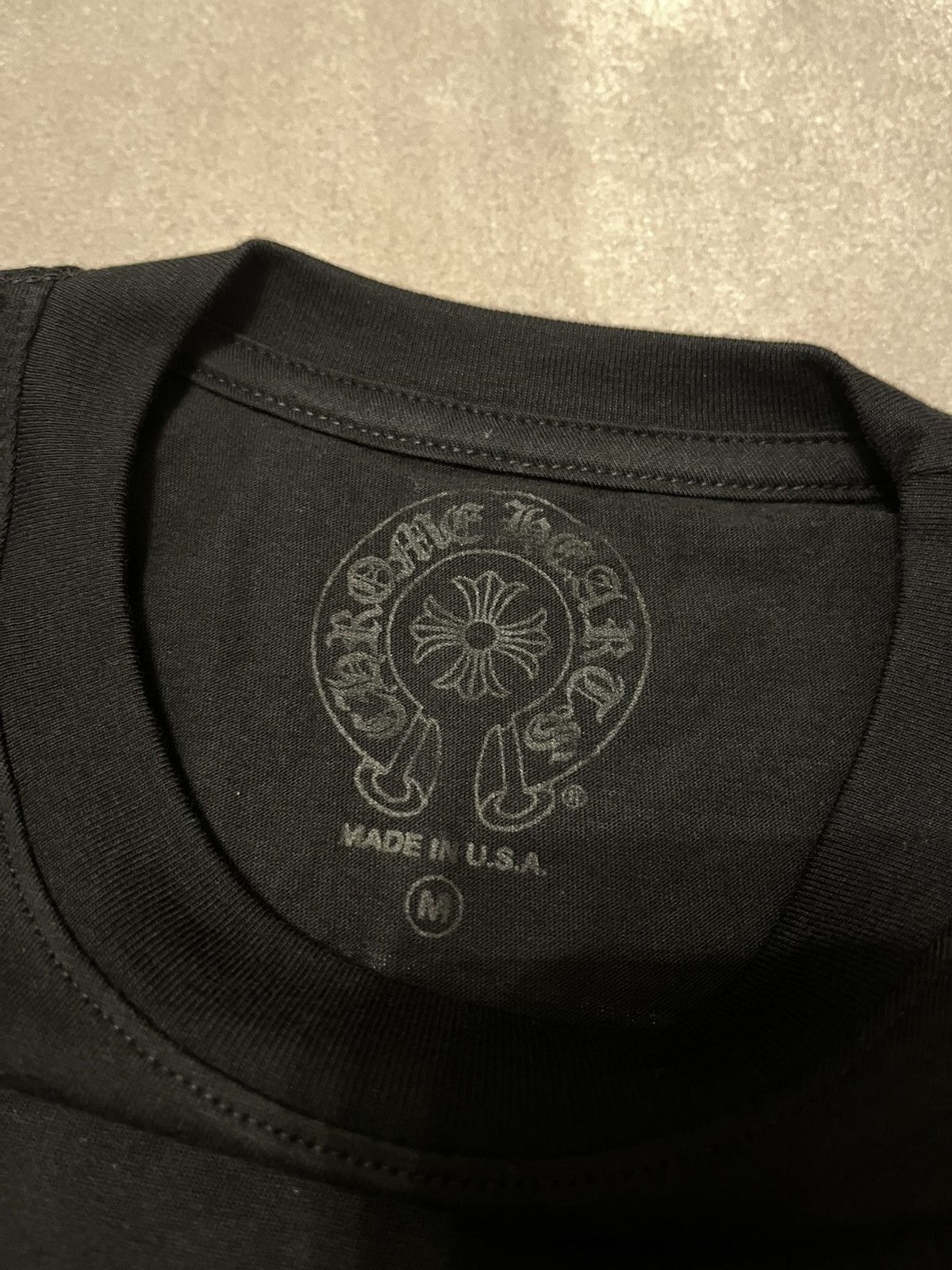 Chrome Hearts Chrome Hearts scroll tee Size US M / EU 48-50 / 2 - 4 Thumbnail