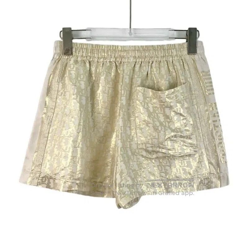 Dior Dior Golden Silk Women's Shorts . Size 23" - 2 Thumbnail