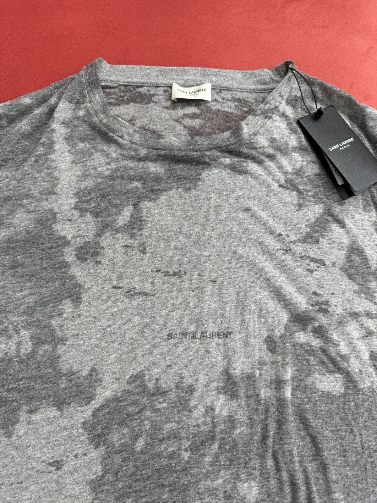 New Saint Laurent Devore t-shirt, size M