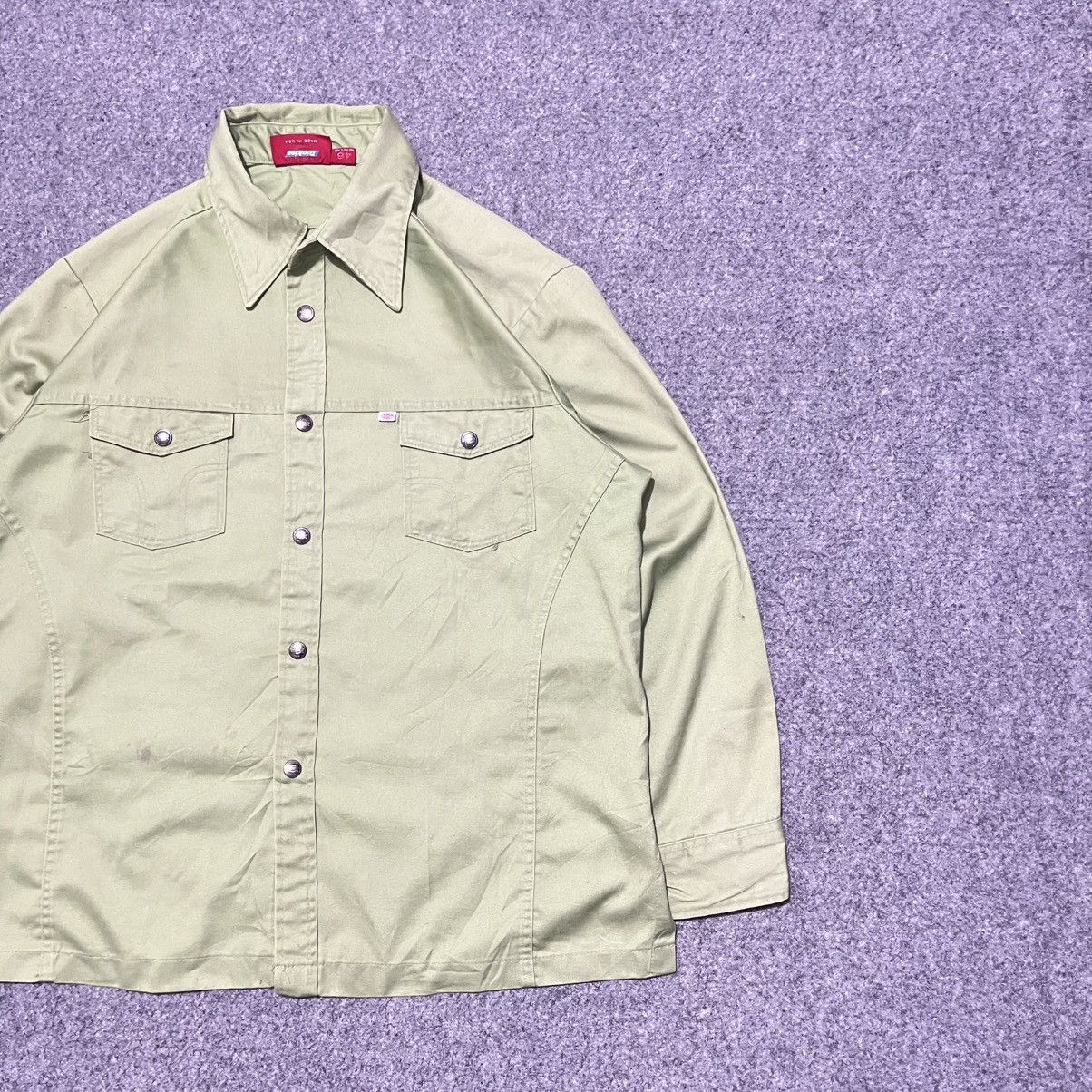 Dickies ❌❌SOLDOUT❌❌Vintage 1970s Dickies Work Chore Coat Jacket Size US L / EU 52-54 / 3 - 3 Thumbnail