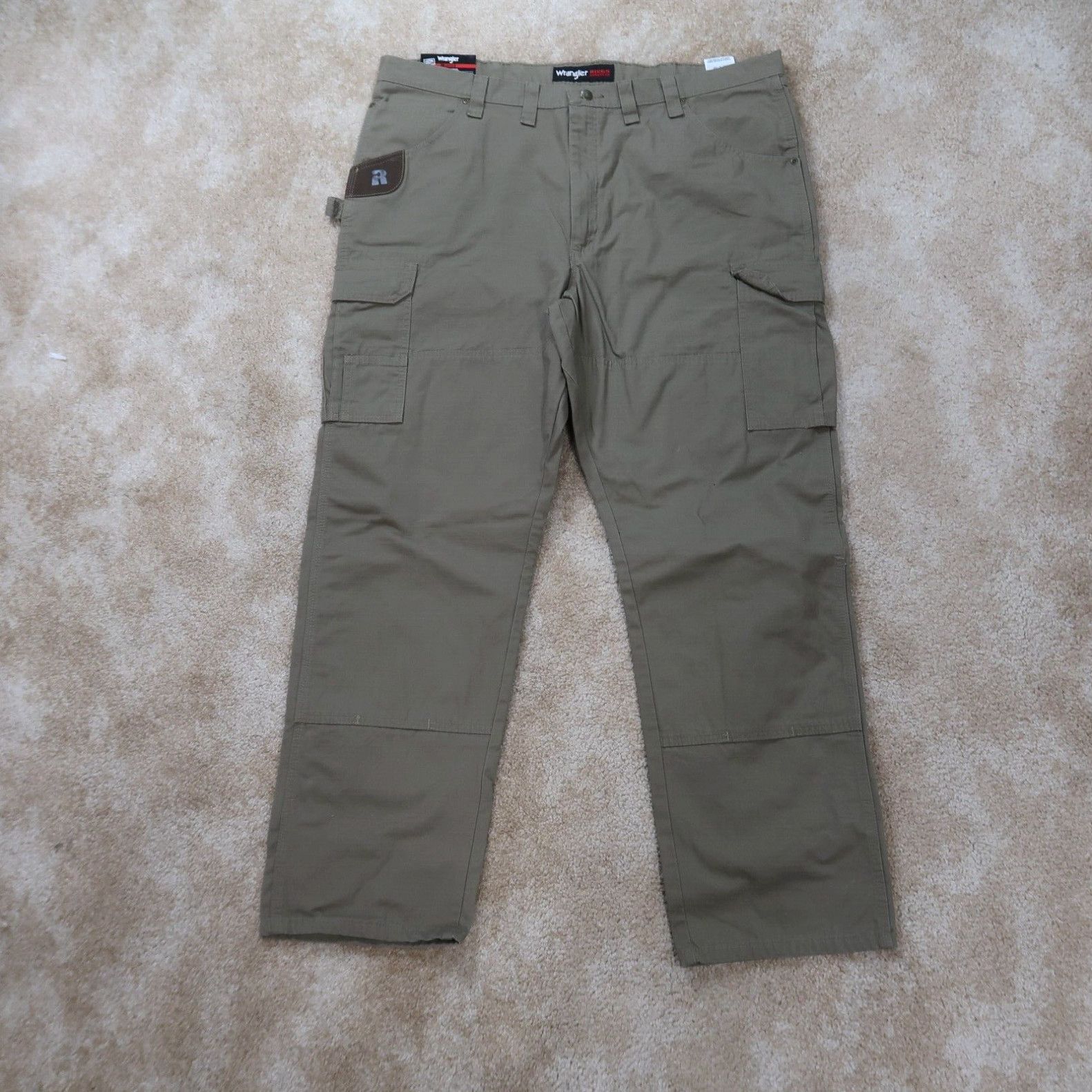 Wrangler Wrangler Riggs Ranger Cargo Pants Ripstop Men S 44x32 Beige Workwear New Grailed