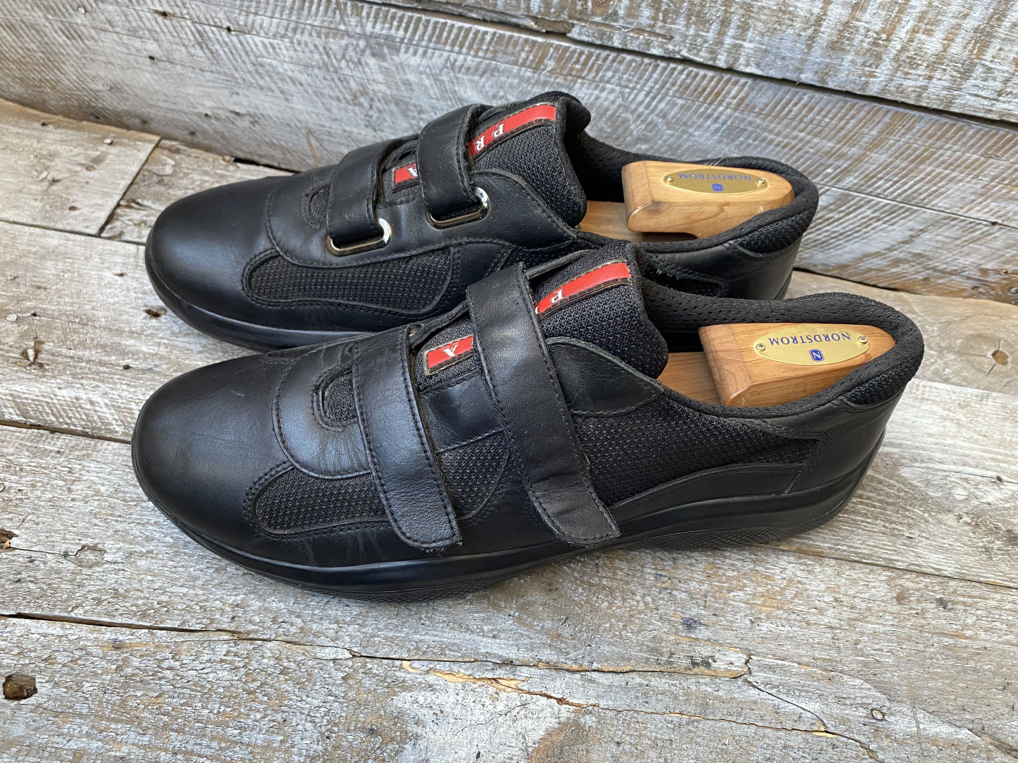 Prada Prada american cup strappy low top sneakers sz 8 Size US 8 / EU 41 - 5 Thumbnail
