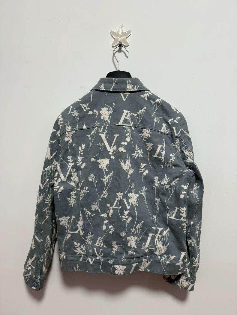 Louis Vuitton Louis Vuitton Wheat ear full printed logo denim jacket 2502 Size US S / EU 44-46 / 1 - 2 Thumbnail