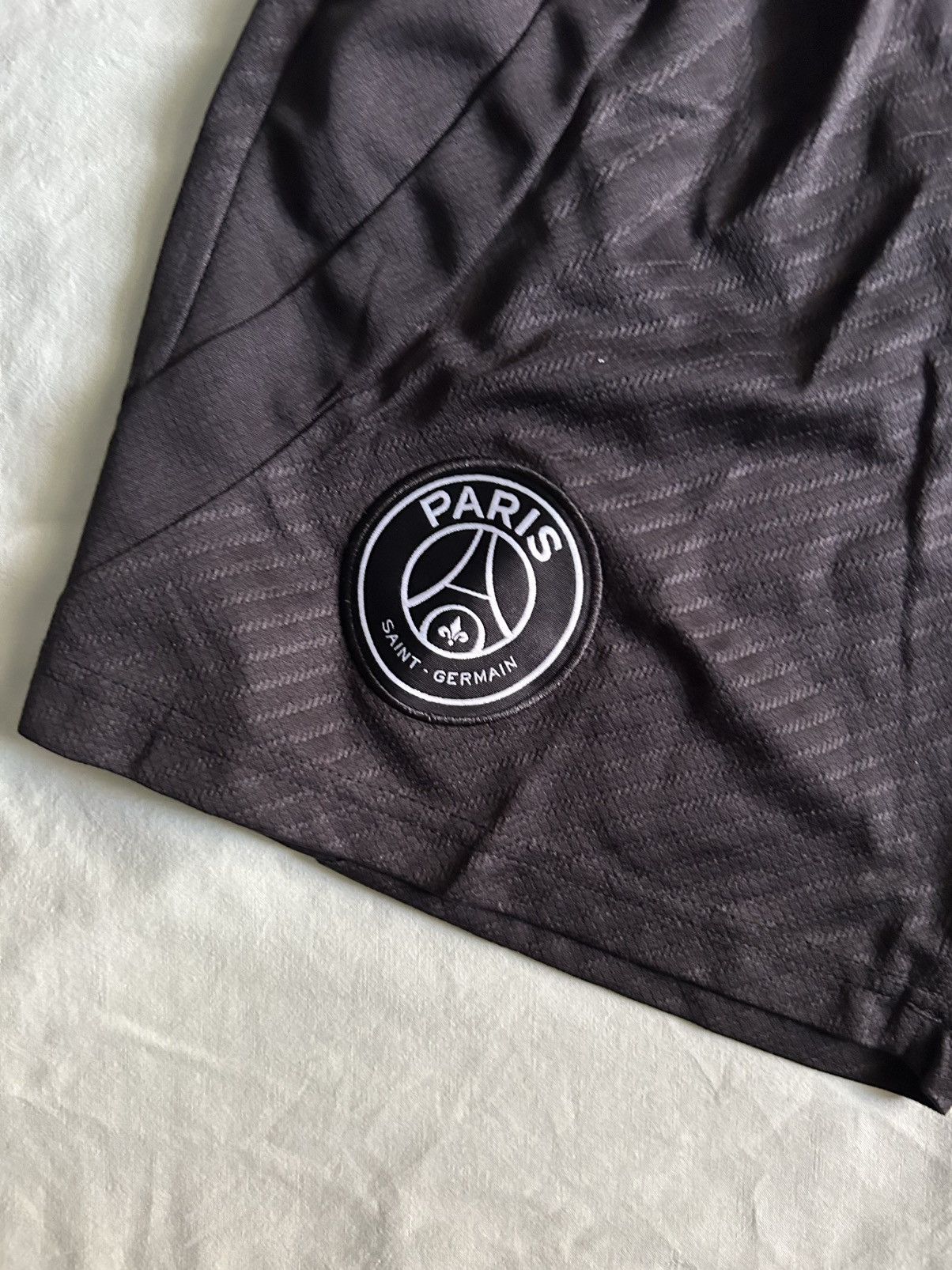 Nike Paris saint germain all black football jersey men’s Size US 38 / EU 54 - 3 Thumbnail