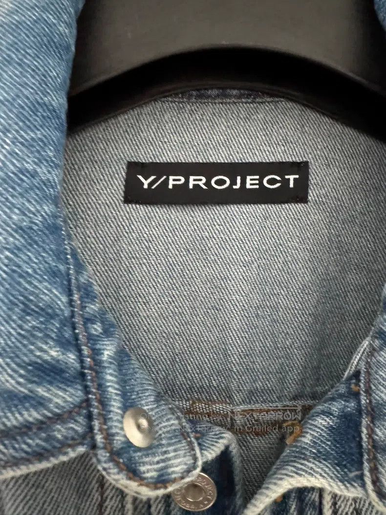 Y/Project Y/Project Asymmetrical button blue denim shirt jacket Size US XL / EU 56 / 4 - 3 Thumbnail