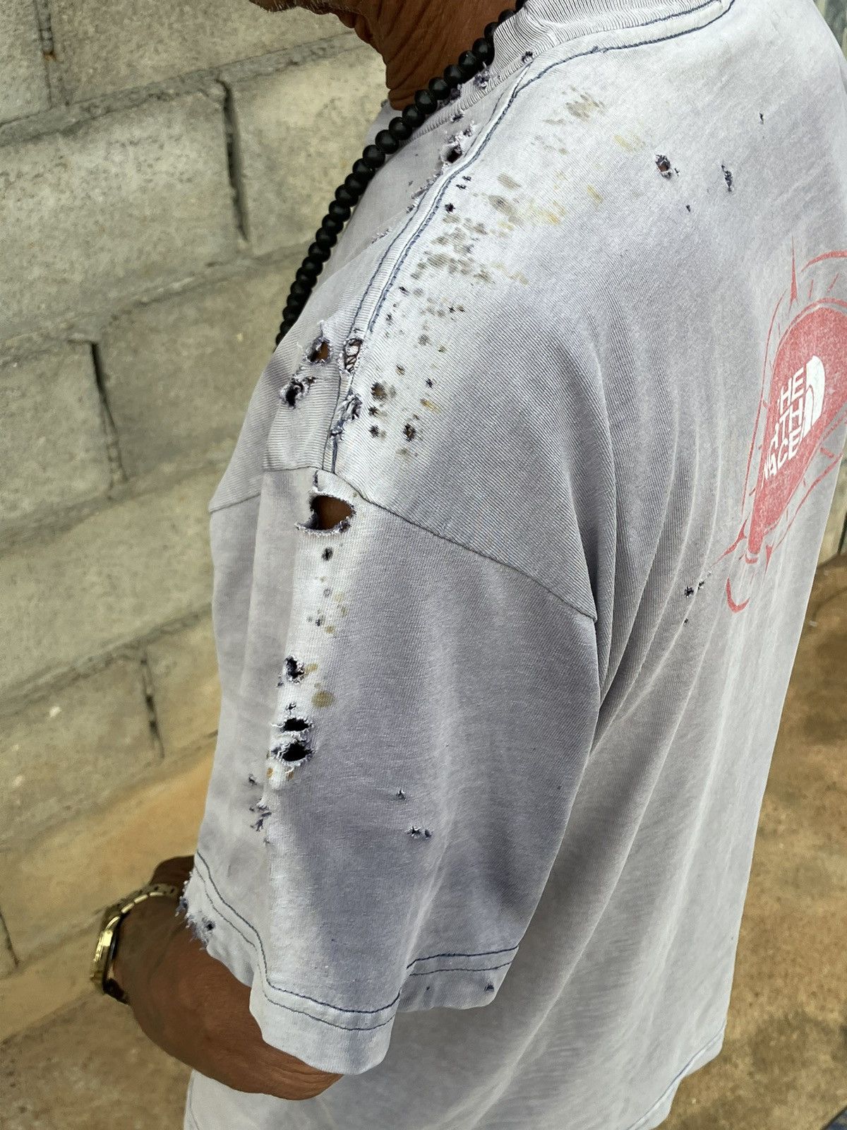 StraightFaded × The North Face Color fading from natural sunlight Size US S / EU 44-46 / 1 - 13 Thumbnail