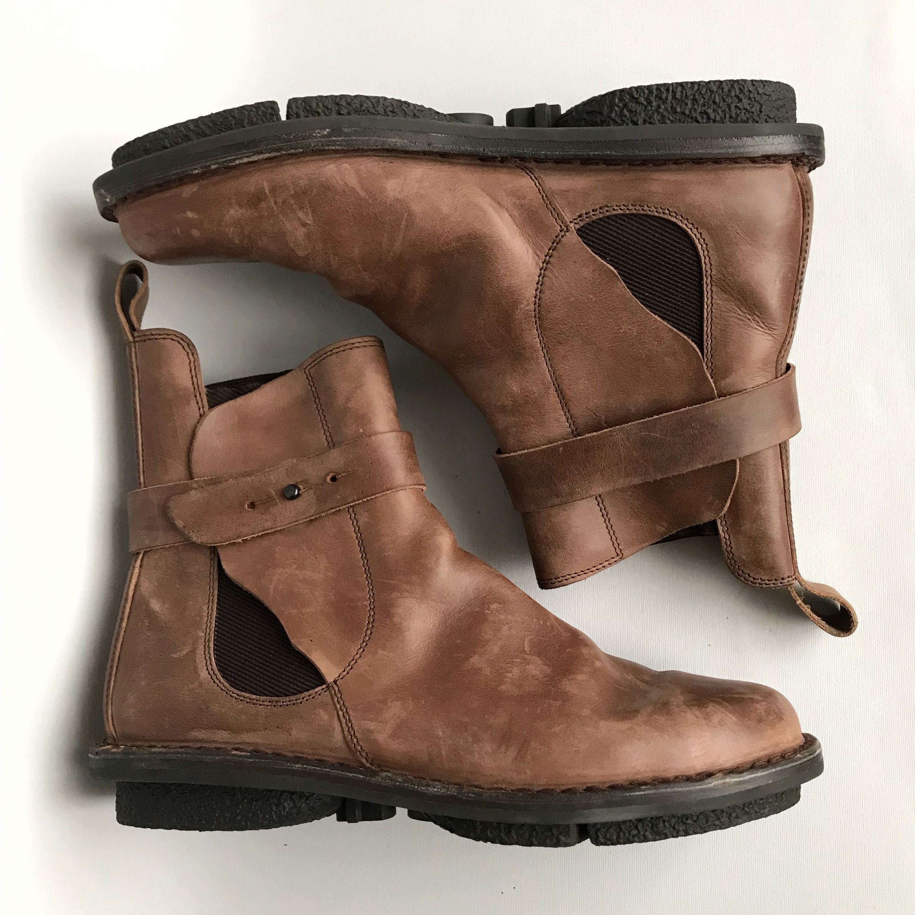 Trippen TRIPPEN TWO F AVANT GARDE UNISEX LEATHER CHELSEA BOOTS Size US 8.5 / IT 38.5 - 5 Thumbnail