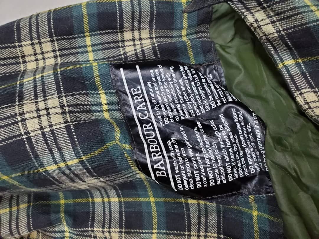 Barbour Vintage Barbour Waxed Solway Zipper Jacket Size US L / EU 52-54 / 3 - 9 Thumbnail