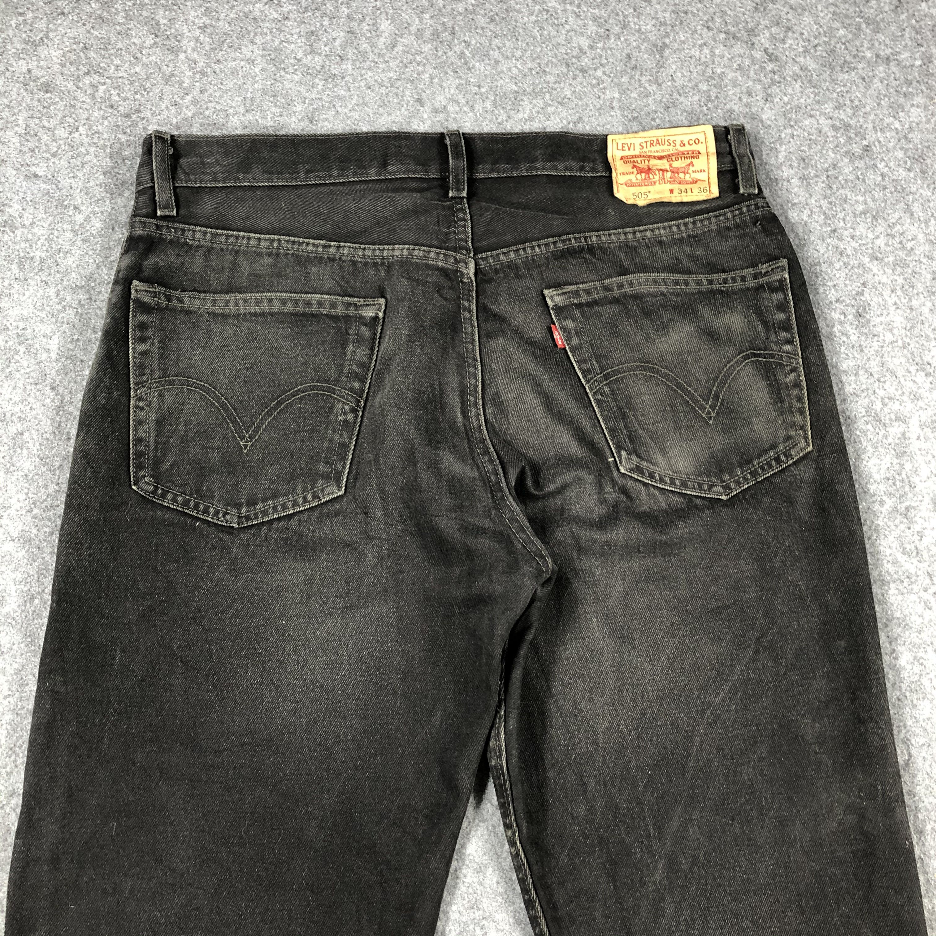 Levi's × Vintage Vintage Levis Jeans Lot 505-JM670 Size US 36 / EU 52 - 4 Thumbnail