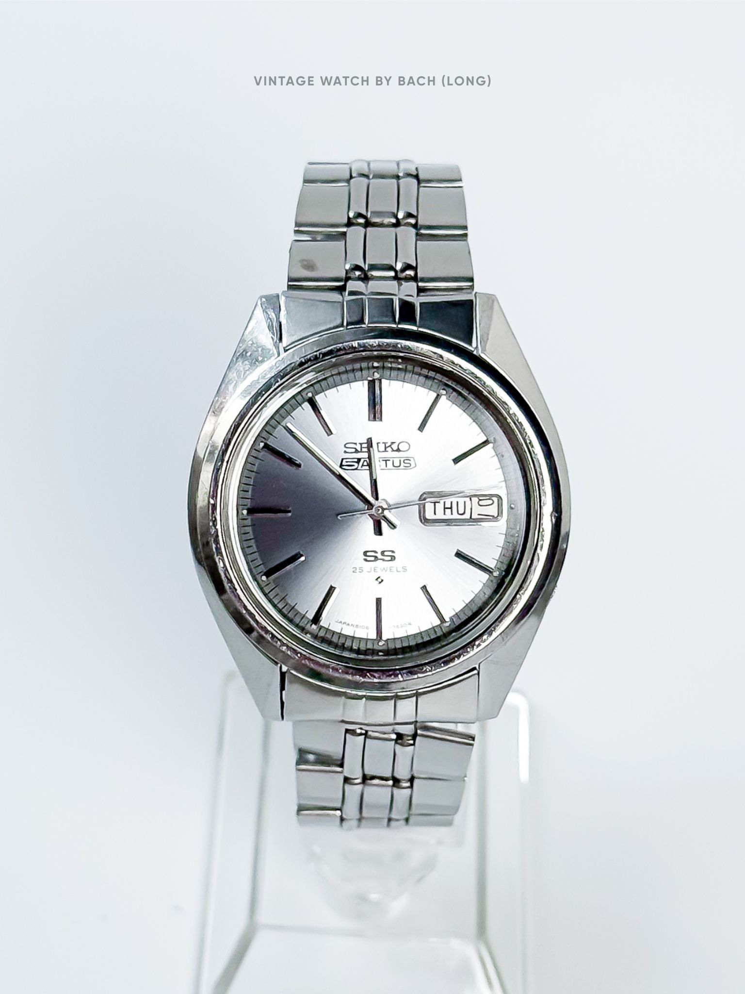 Seiko Seiko 5 Actus 6106-7510 Metallic Gray Dial (Automatic) Size ONE SIZE - 4 Thumbnail