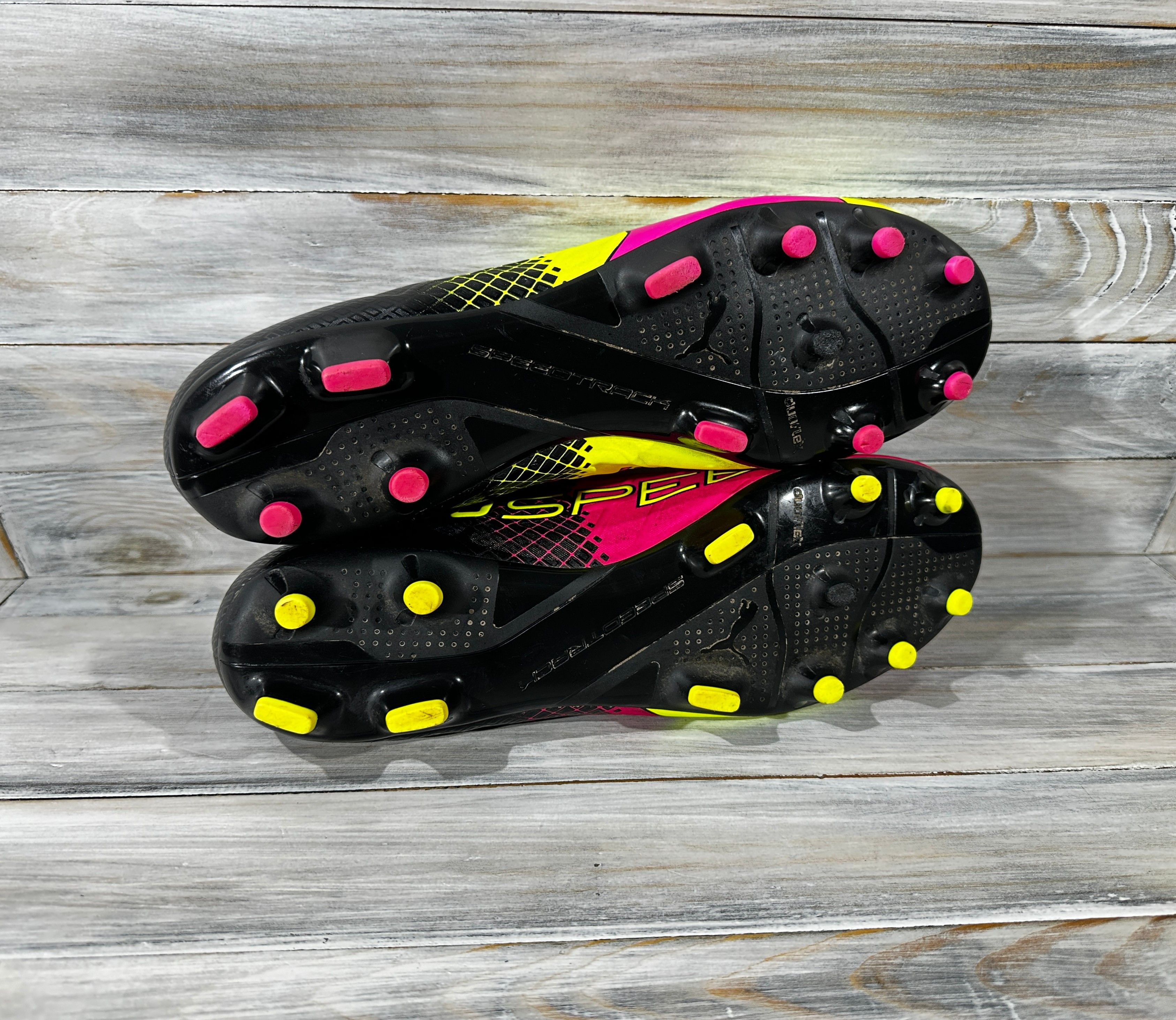 Puma Puma EvoSpeed 4.5 Tricks FG Football Cleats Boots Multicolor Size US 11.5 / EU 44-45 - 8 Thumbnail