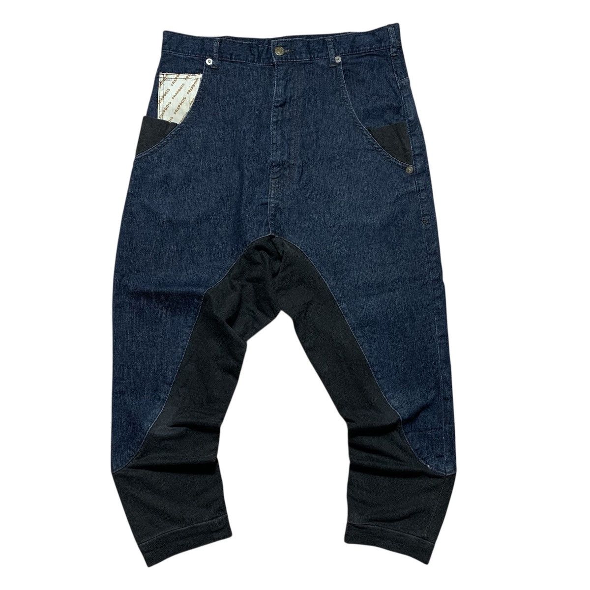 Vtg Frapbois Issey Miyake Drop Crocth Jeans