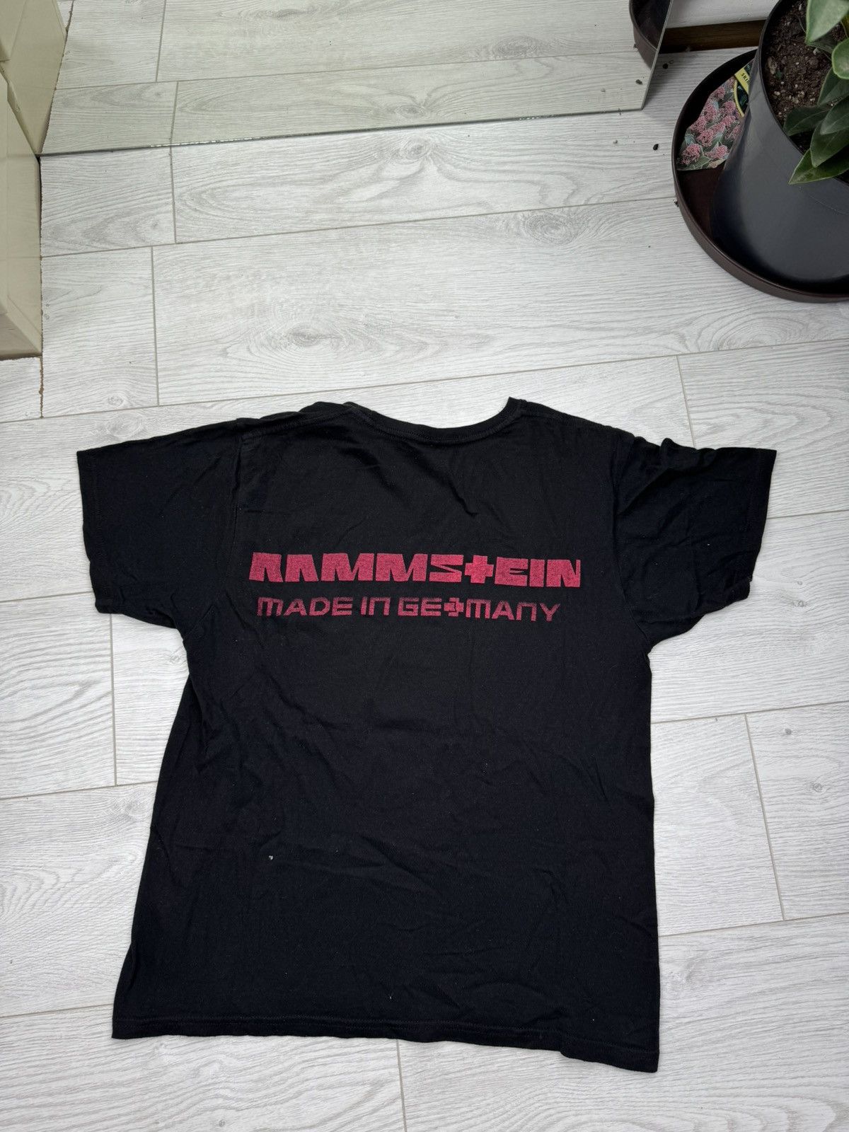 Band Tees × Vintage Vintage Rammstein Made in Germany T-Shirt Slipknot Slayer Size US S / EU 44-46 / 1 - 4 Thumbnail