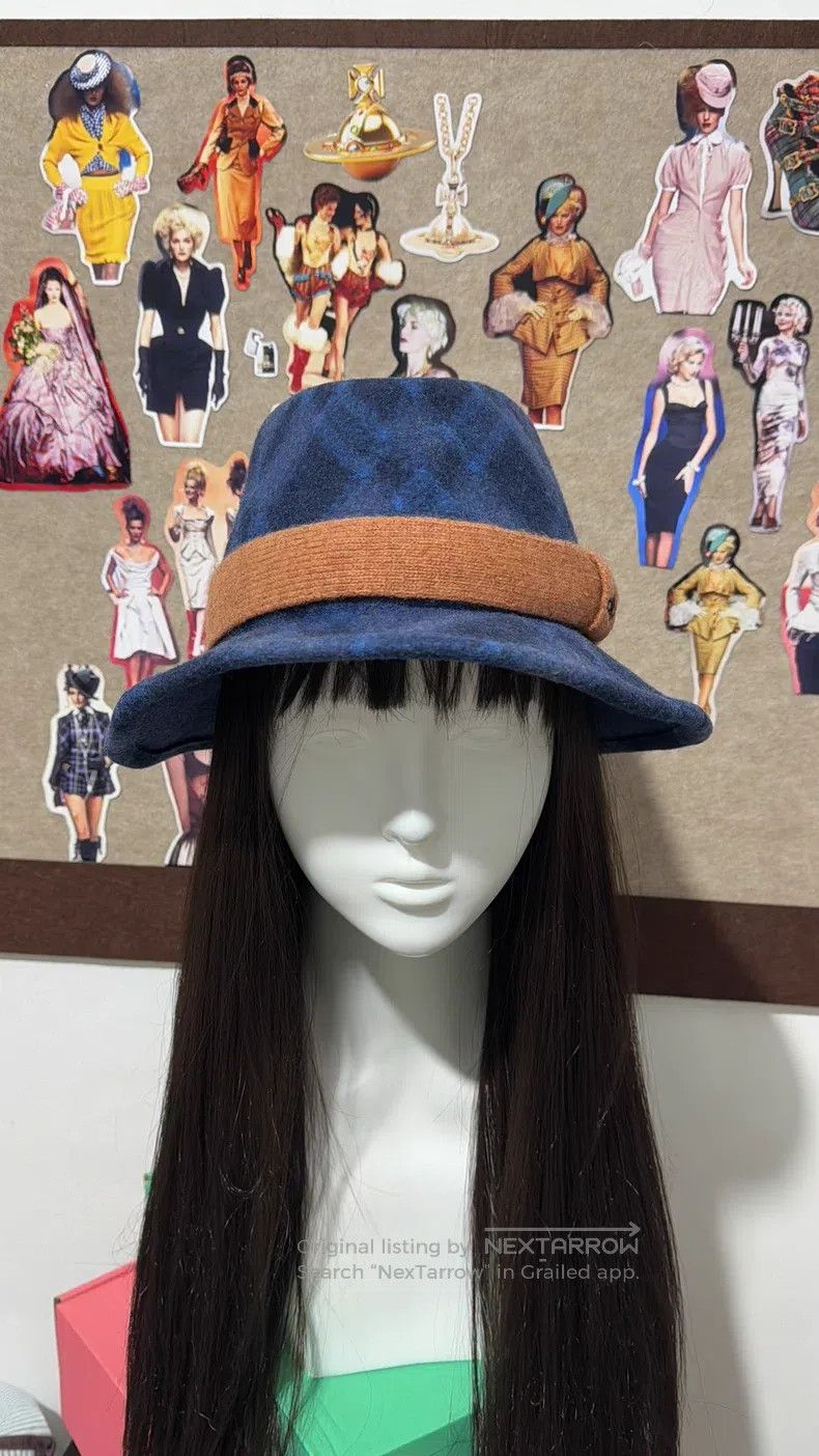 Vivienne Westwood Vivienne Westwood Blue Top Hat Size ONE SIZE - 4 Thumbnail
