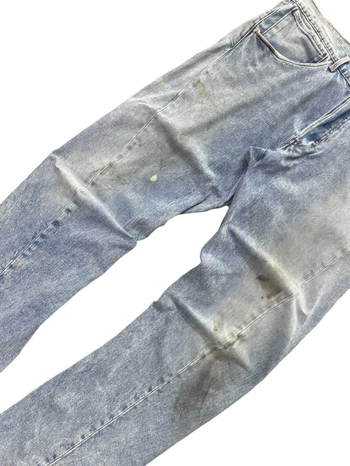 Edwin × Levi's × Vintage Y2k vintage LEVIS engineered curved Leg dirty denim pants Size US 34 / EU 50 - 5 Thumbnail