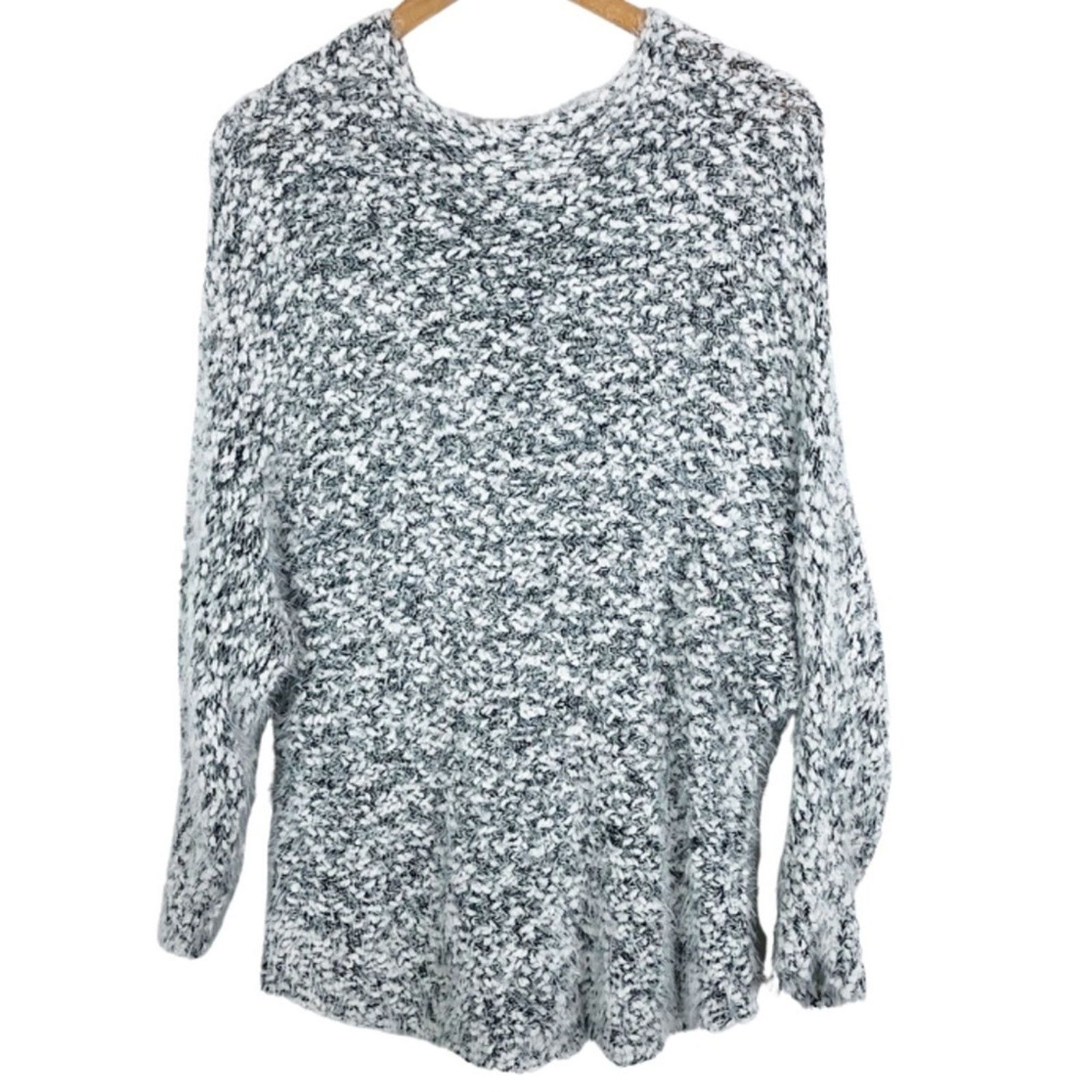 Nordstrom Nordstrom Women’s Lush Fuzzy Chunky Pullover Sweater Size S / US 4 / IT 40 - 3 Thumbnail