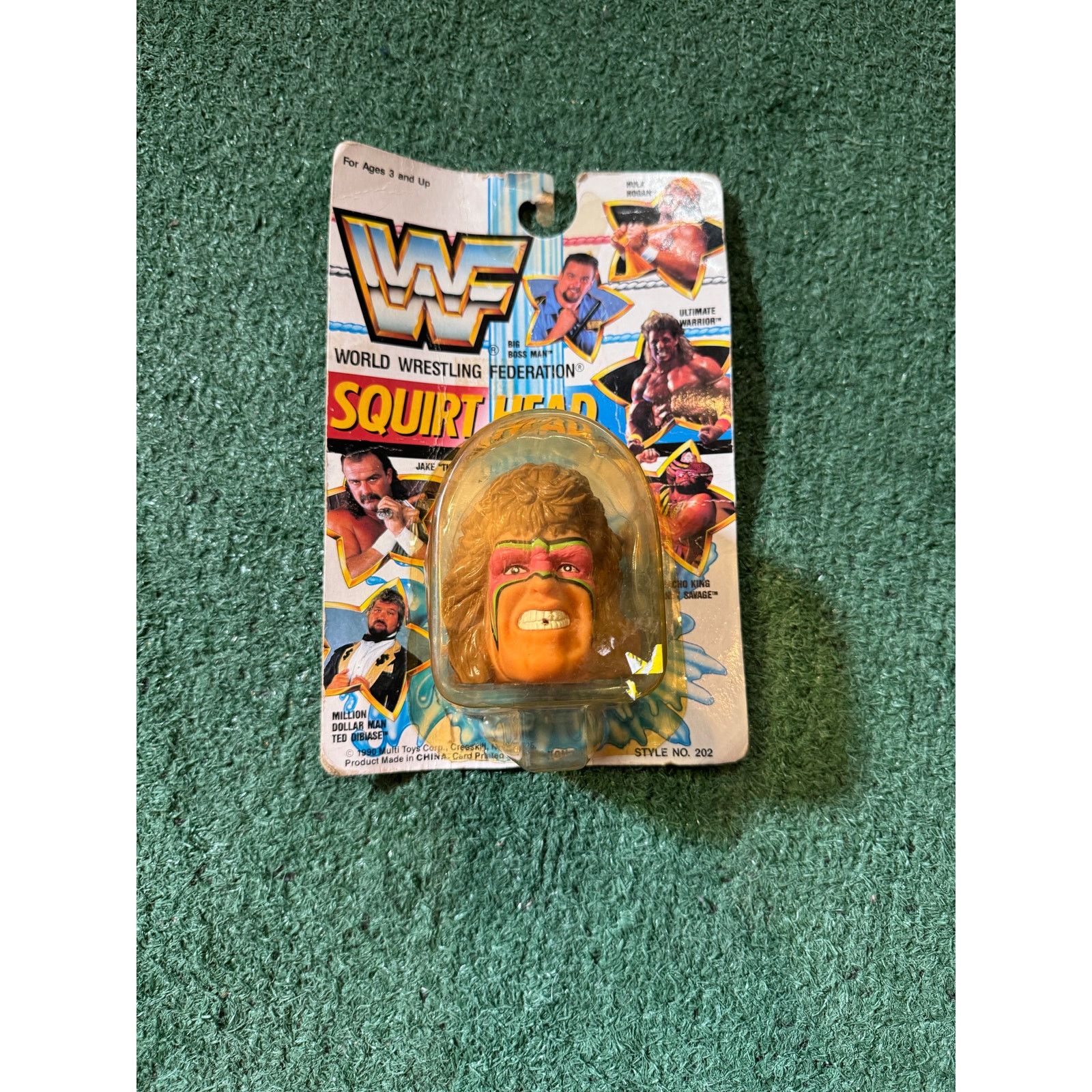 WWF WWF Ultimate Warrior Water Squirter Vintage Toy Size ONE SIZE - 1 Preview