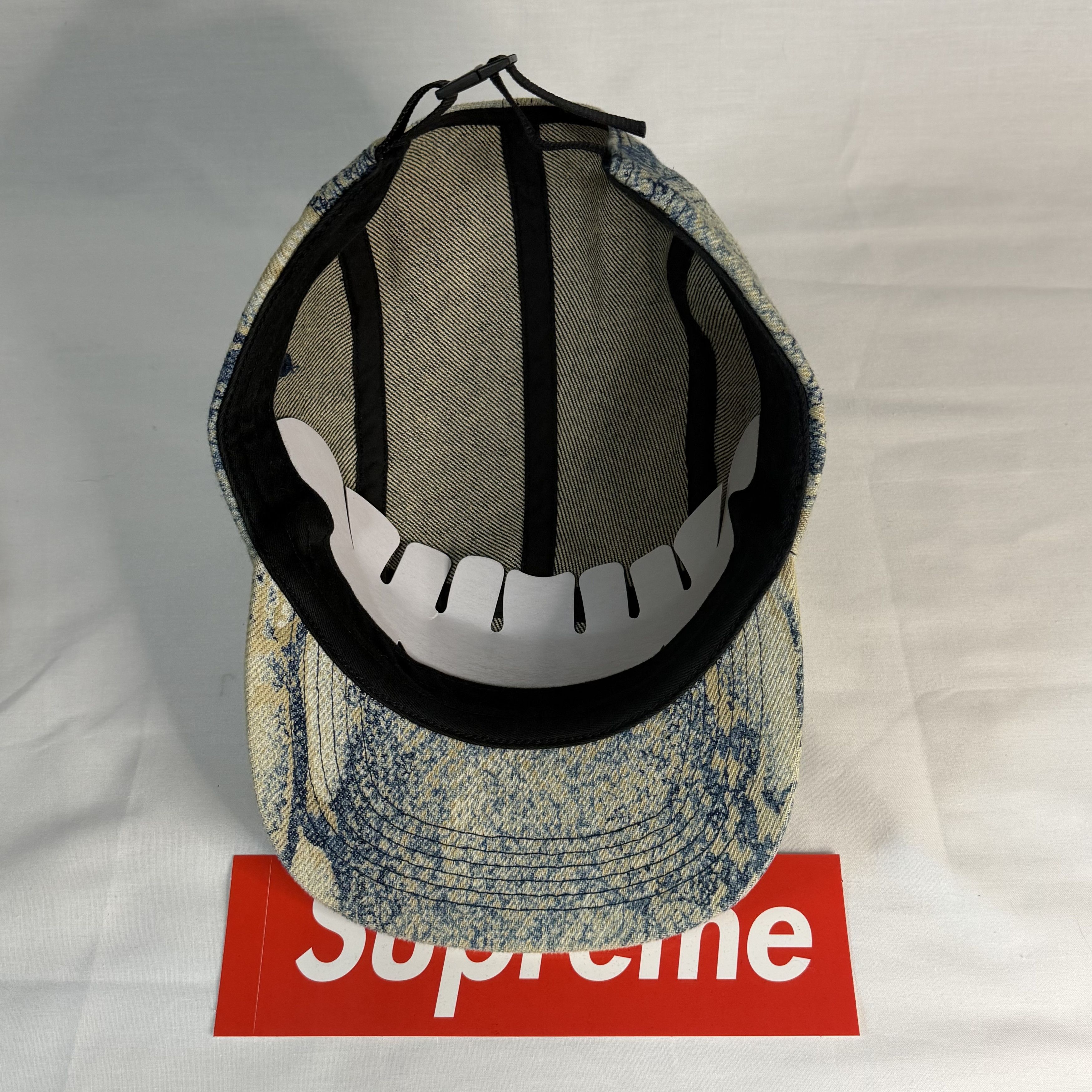 Supreme Denim Camp Cap Snake Color Way FW24 Size ONE SIZE - 5 Thumbnail