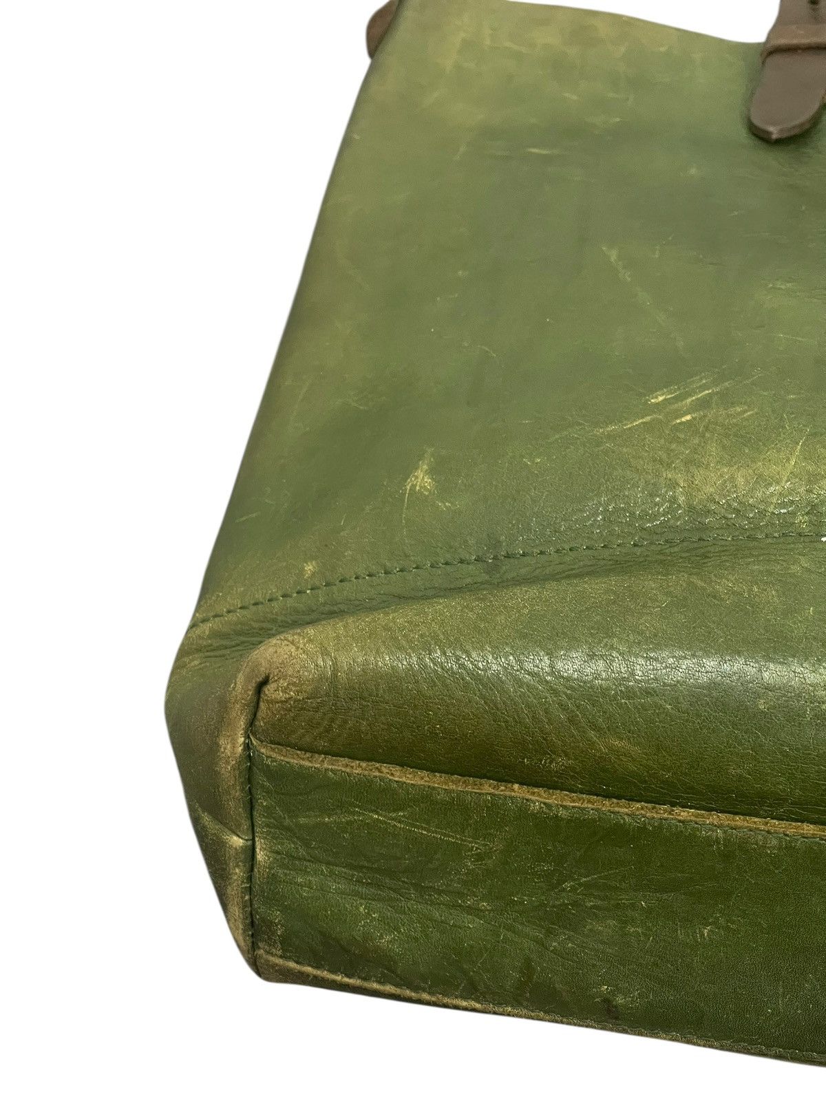 Genuine Leather Full Leather Patina Green Alto Japan Tote Shoulder Bag 2🟩1 Size ONE SIZE - 14 Thumbnail